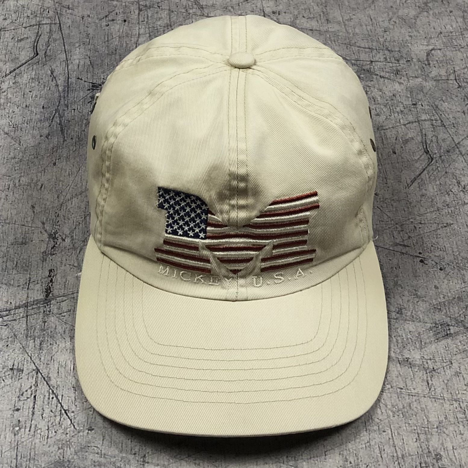 Mickey Mouse 90s Mickey Mouse Cap Walt Disney Goofys Size ONE SIZE - 2 Thumbnail