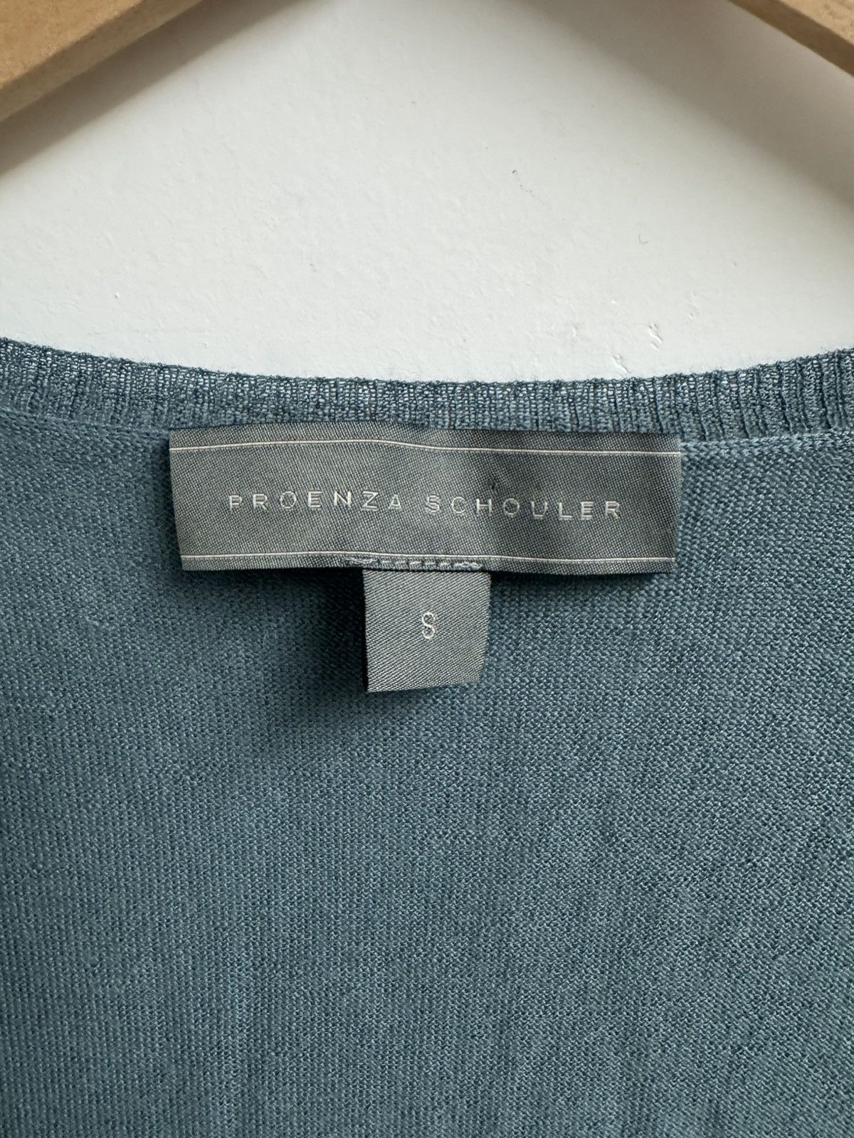 Proenza Schouler Proenza Schouler 100% Cashmere Deep Scoop Top – Size S Size S / US 4 / IT 40 - 2 Thumbnail