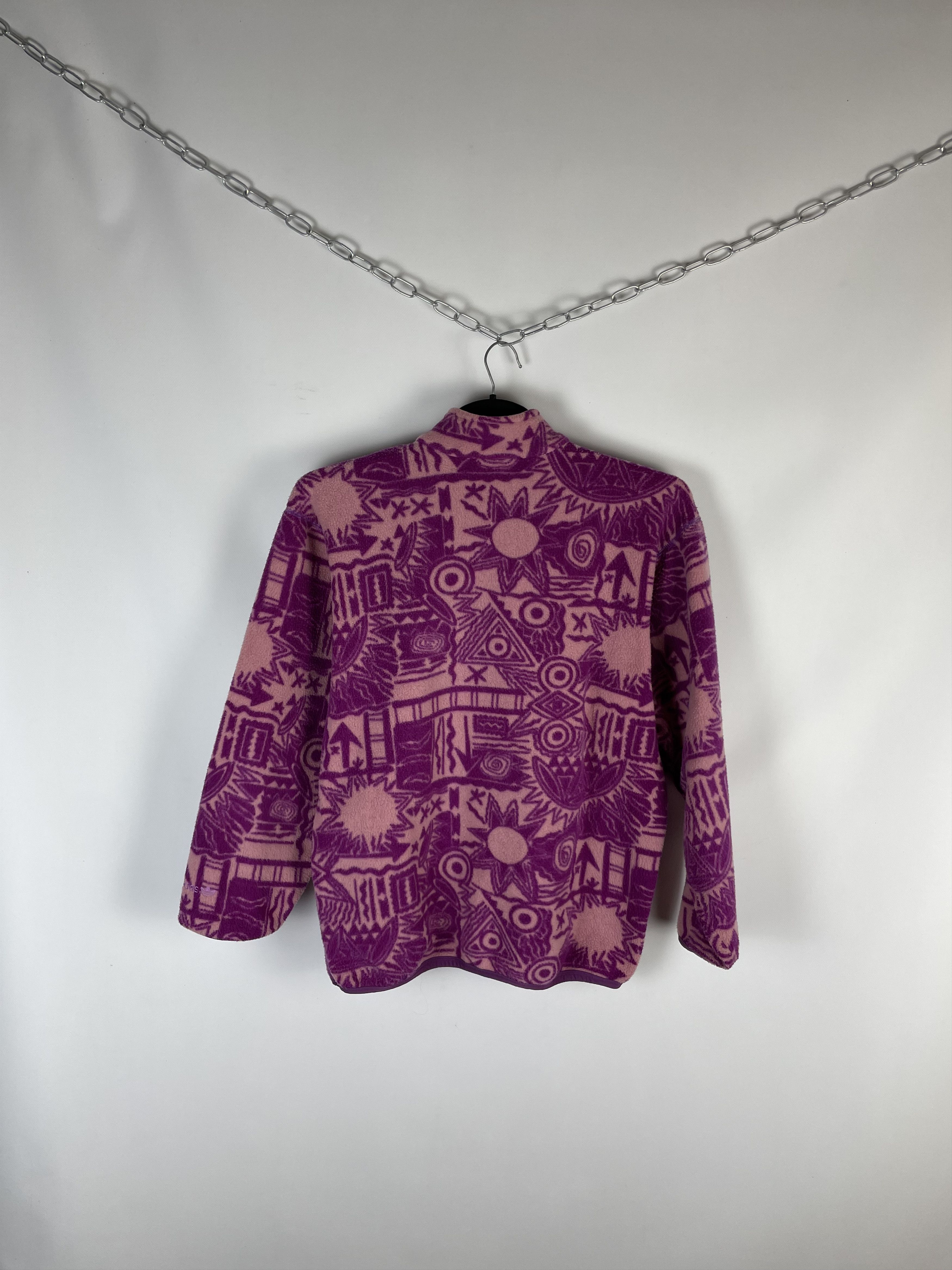Adidas Vintage 90s Adidas Fleece Sweatshirt Size US S / EU 44-46 / 1 - 10 Thumbnail