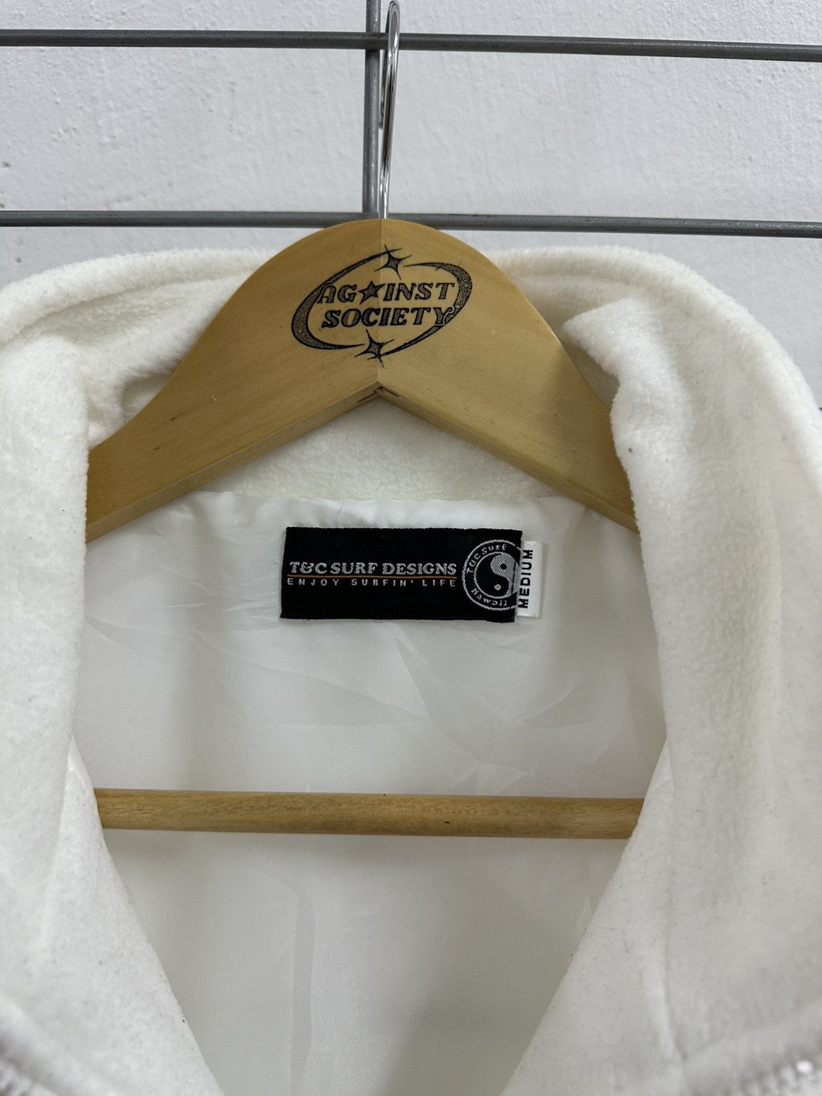 Other Rare Beauty T&C Surf Design Hawaii Side Tape Fleece Jacket Size US M / EU 48-50 / 2 - 9 Thumbnail
