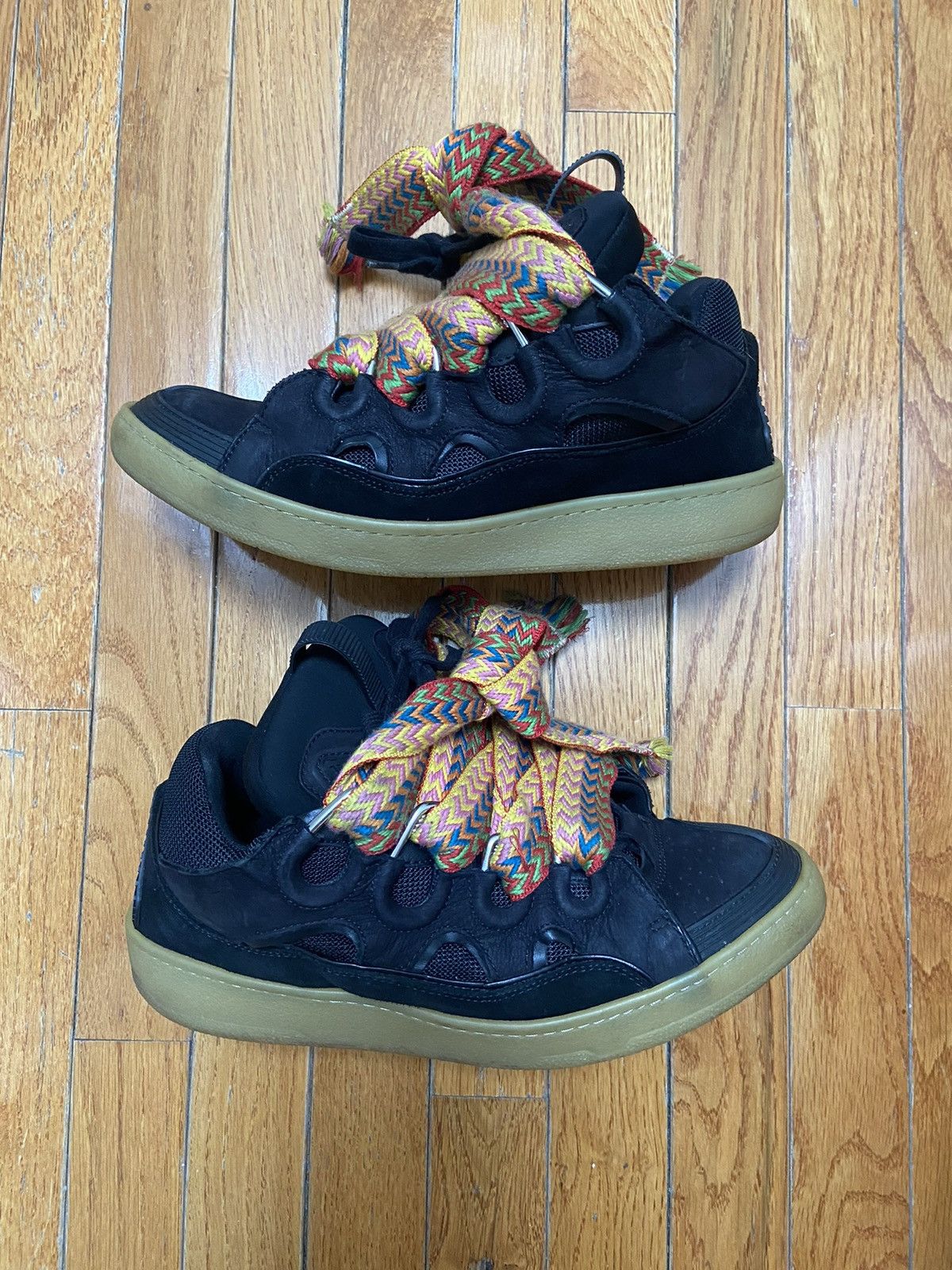 Lanvin LANVIN CURB sneakers (black) Size 43 | Grailed