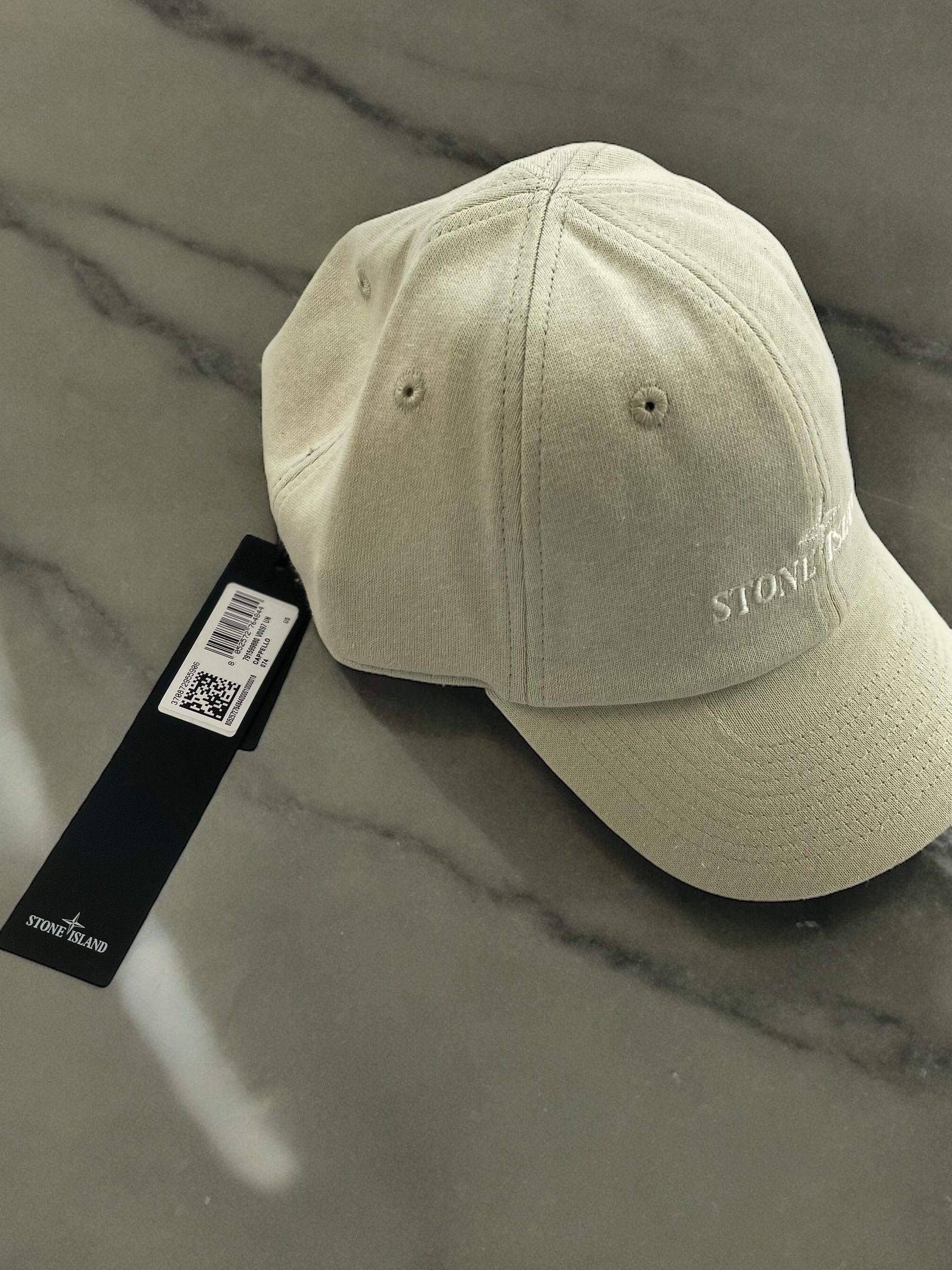 Stone Island Stone Island Logo Embroidered Cotton Cap Size ONE SIZE - 3 Thumbnail