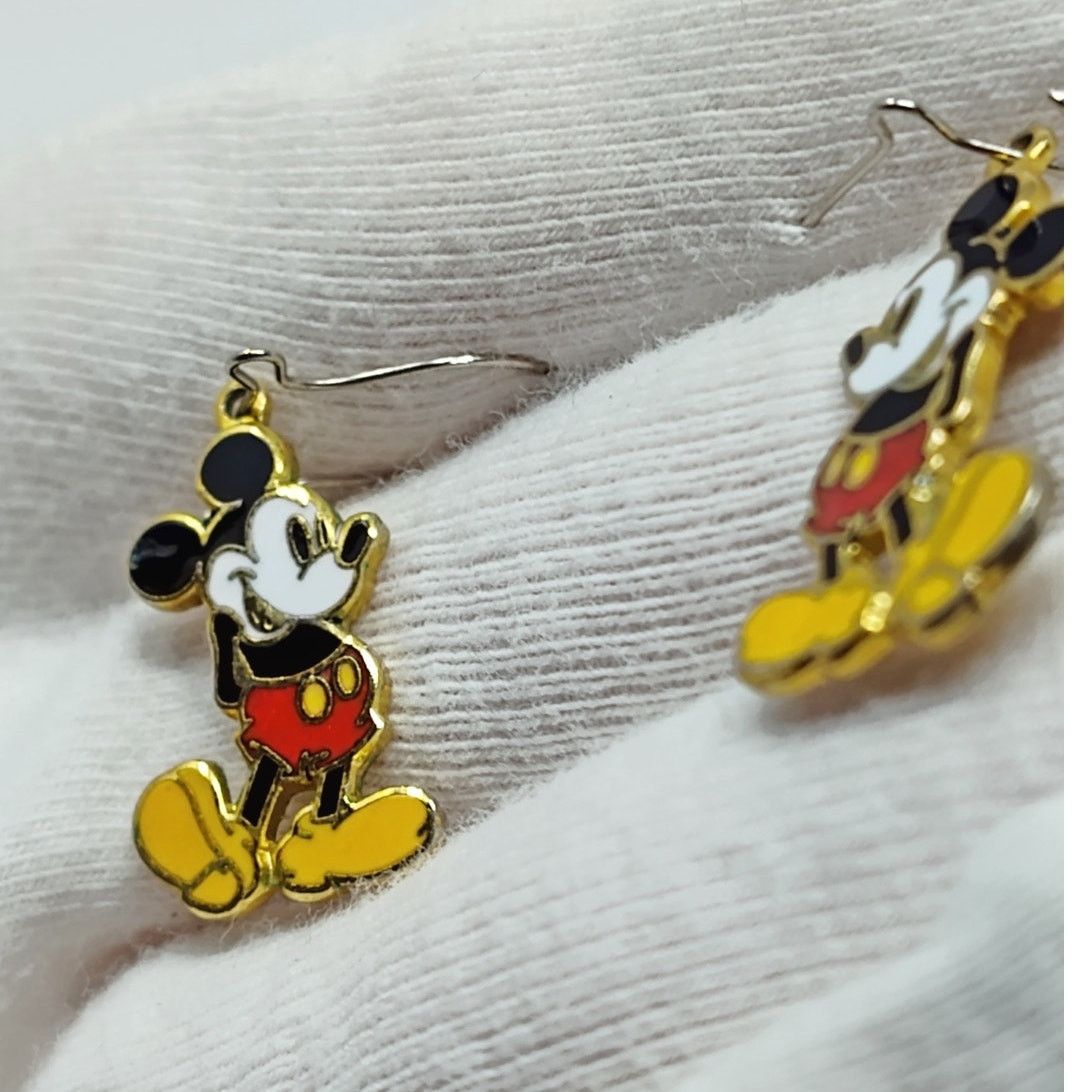 Disney Vintage Disney Mickey Mouse Dangle Earrings Made in Taiwan Size ONE SIZE - 6 Thumbnail