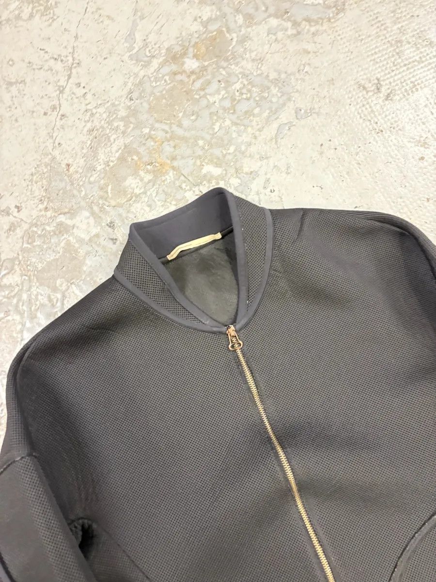 Designer × Marithe + Francois Girbaud × Vintage 2000s Marithé + François Girbaud Black Light Perforated Jacket Size XS / US 0-2 / IT 36-38 - 8 Thumbnail