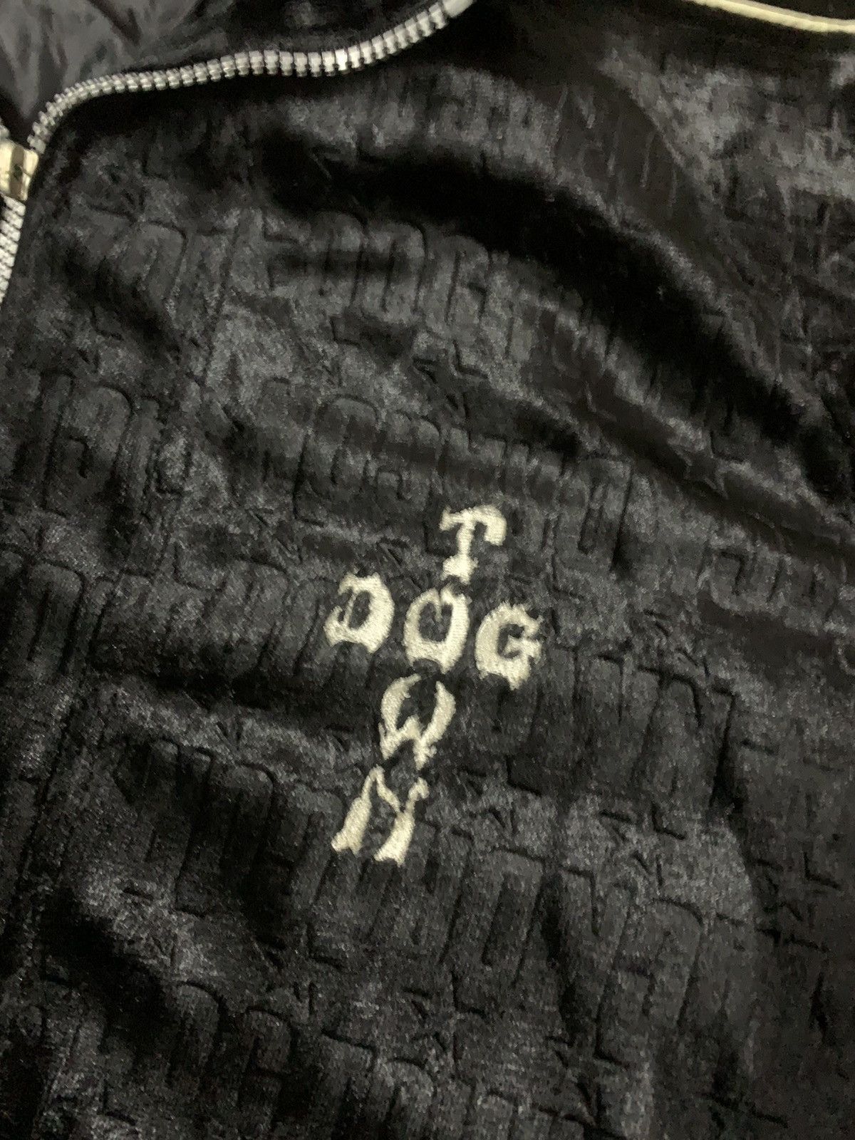 Dogtown 💥Dogtown Velvet Black Dragon Sweater Size US XL / EU 56 / 4 - 2 Thumbnail