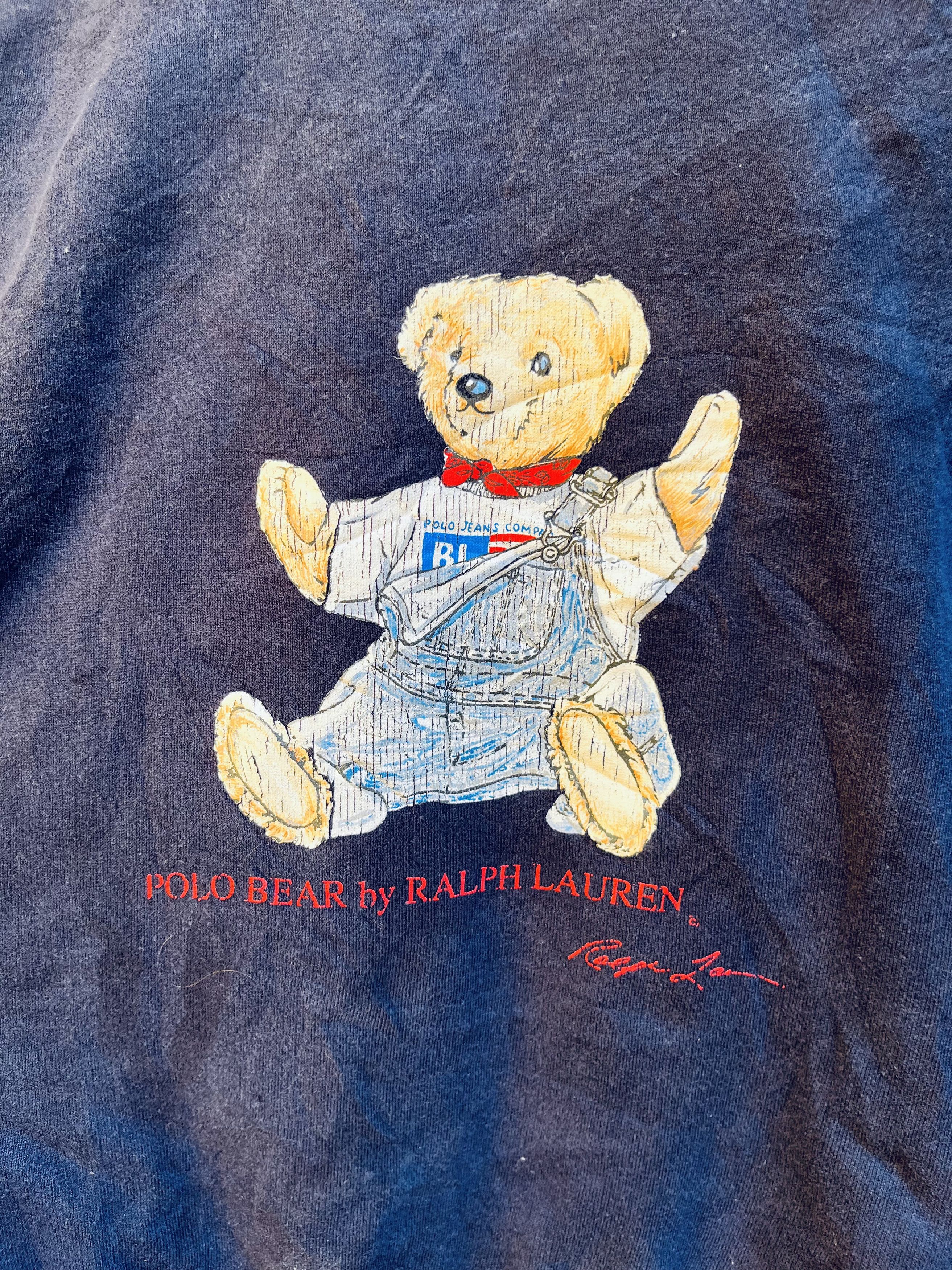 Polo Ralph Lauren Vintage Polo Bear Ralph Lauren Streetwear Fashion Style Size US XS / EU 42 / 0 - 6 Thumbnail