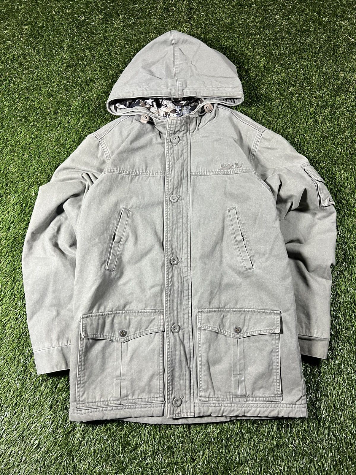Quiksilver Vintage Y2k Quiksilver Essential Ski Winter Fall Coat Jacket Size US S / EU 44-46 / 1 - 1 Thumbnail