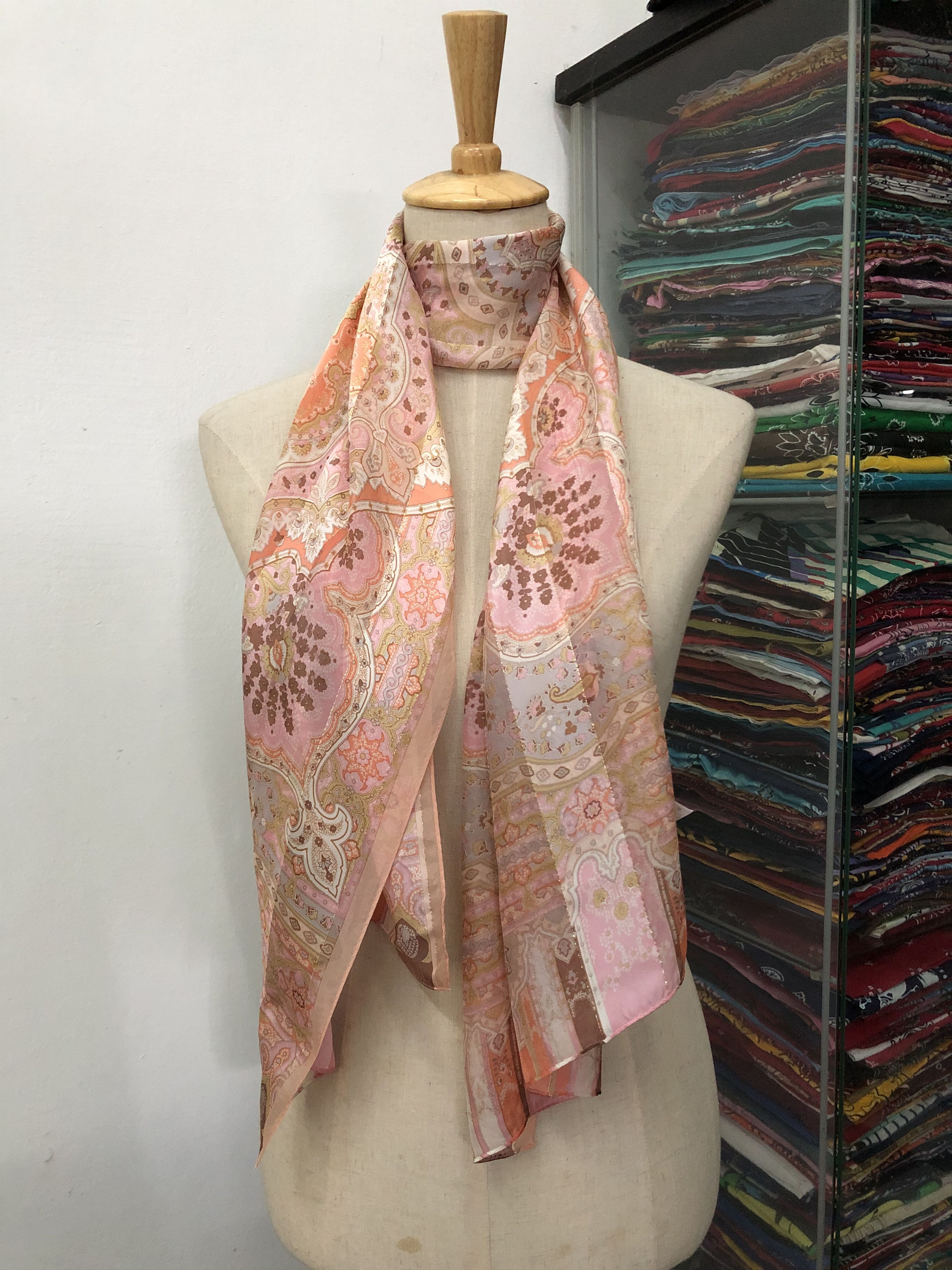 Hardy Amies Vintage Hardy Amies Silk Scarf Size ONE SIZE - 1 Thumbnail