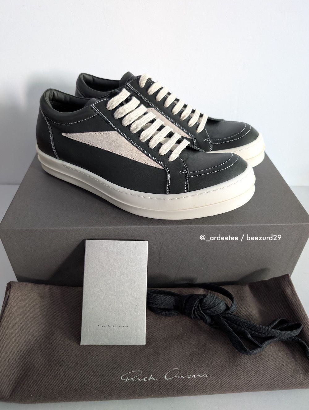 Rick Owens Rick owens suede vintage sneaks vans sz 41 | Grailed