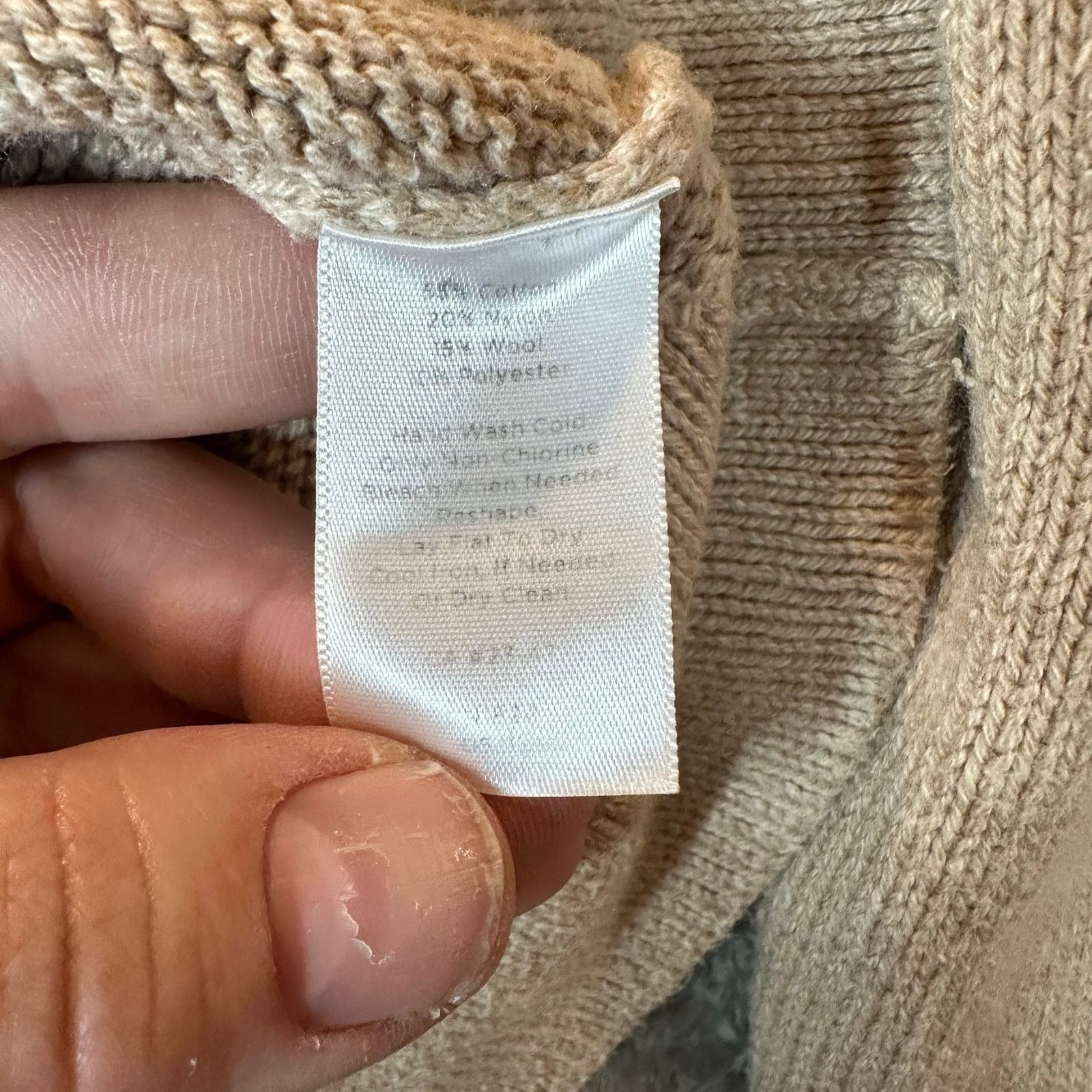 Other Talbots Double Breasted Cardigan Sweater Collar S SP PS Size S / US 4 / IT 40 - 6 Thumbnail