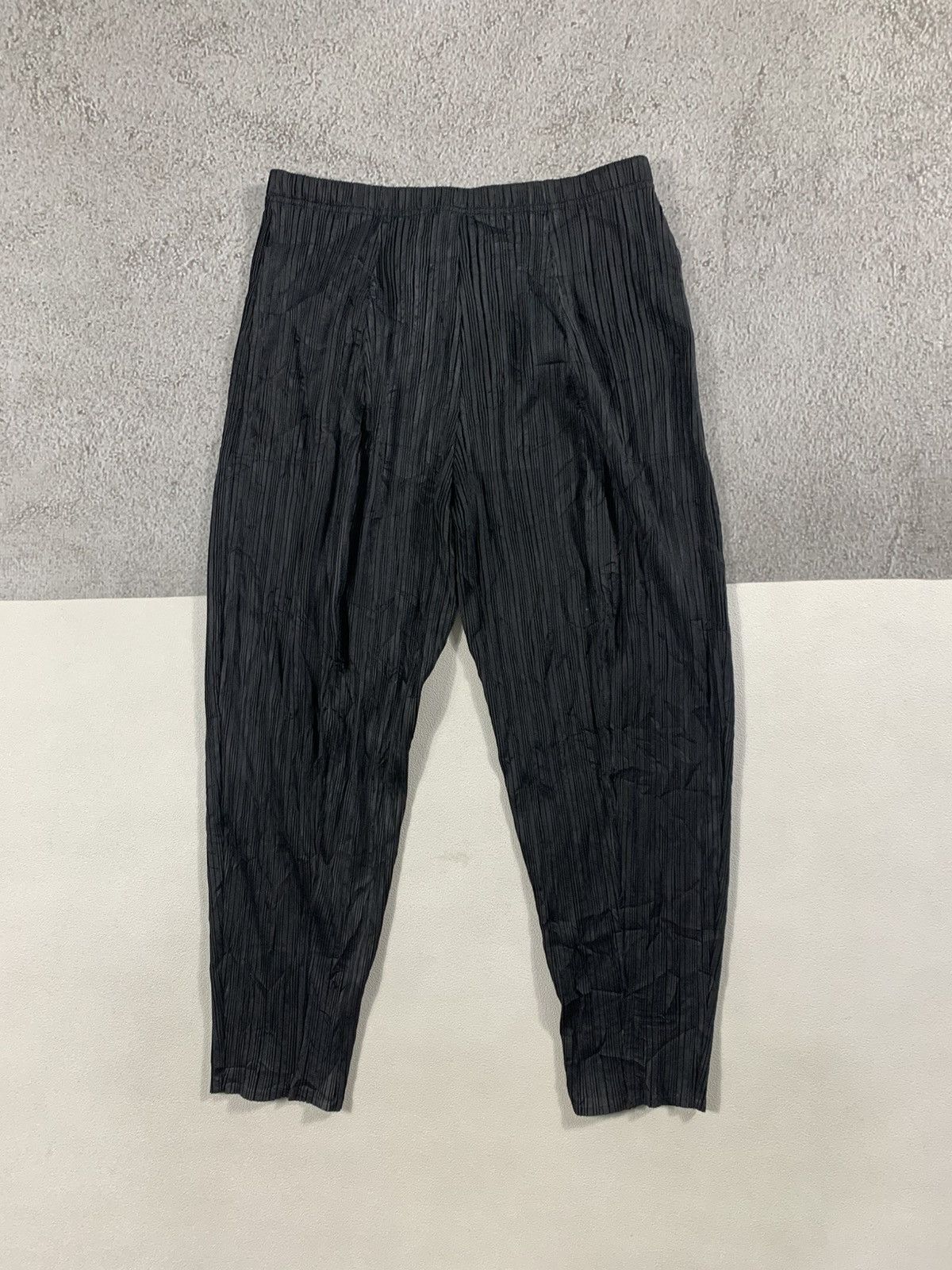 Issey Miyake Pleastme plisket pants Size US 32 / EU 48 - 4 Thumbnail