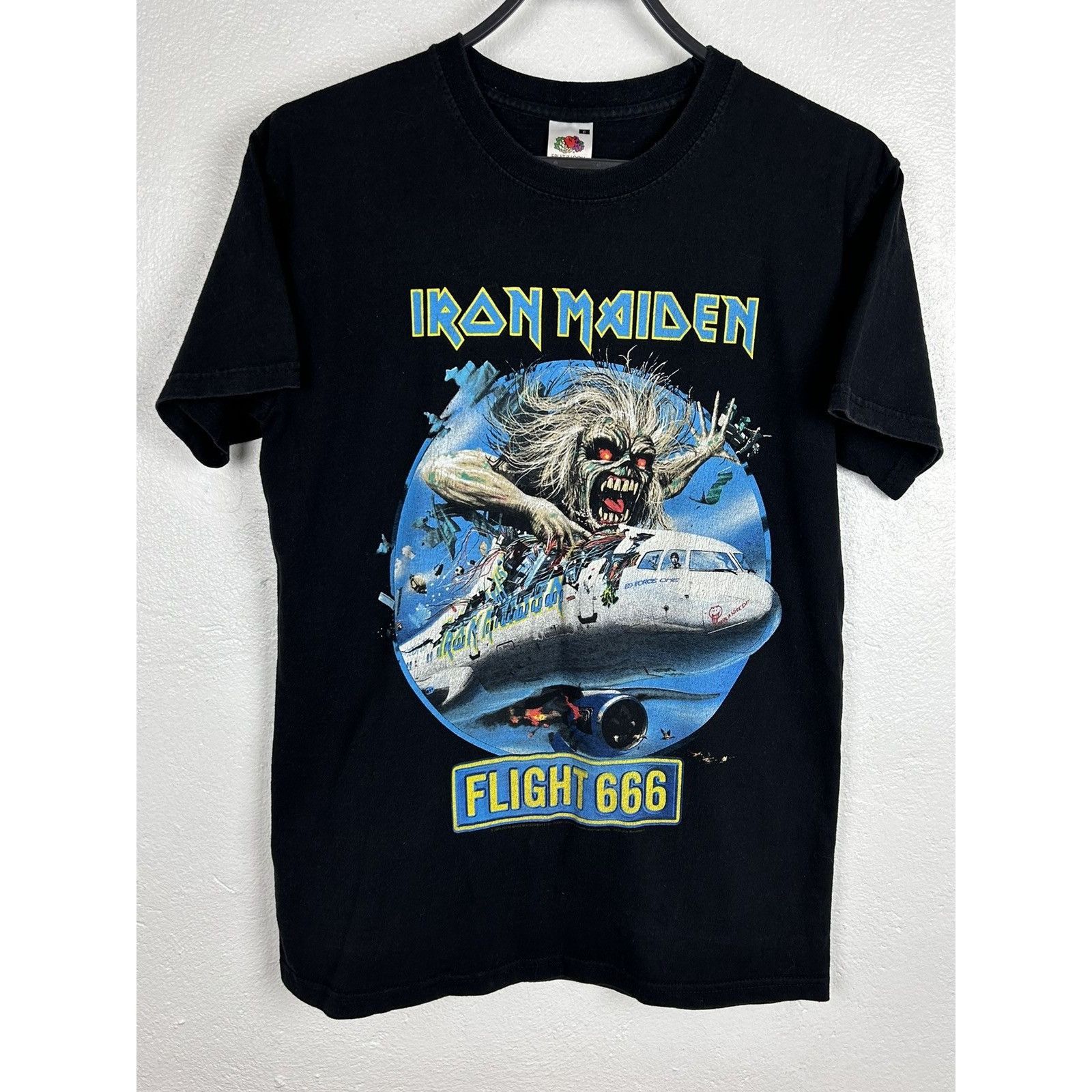 Band Tees 00s Vintage 2009 Iron Maiden Flight 666 Short Sleeve Tee Size US S / EU 44-46 / 1 - 1 Thumbnail