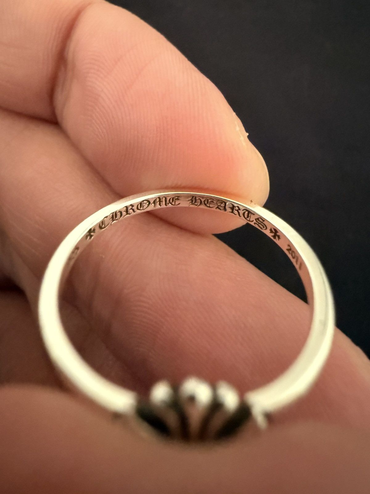Chrome Hearts Chrome Hearts Plus Bubblegum Ring Size ONE SIZE - 4 Thumbnail