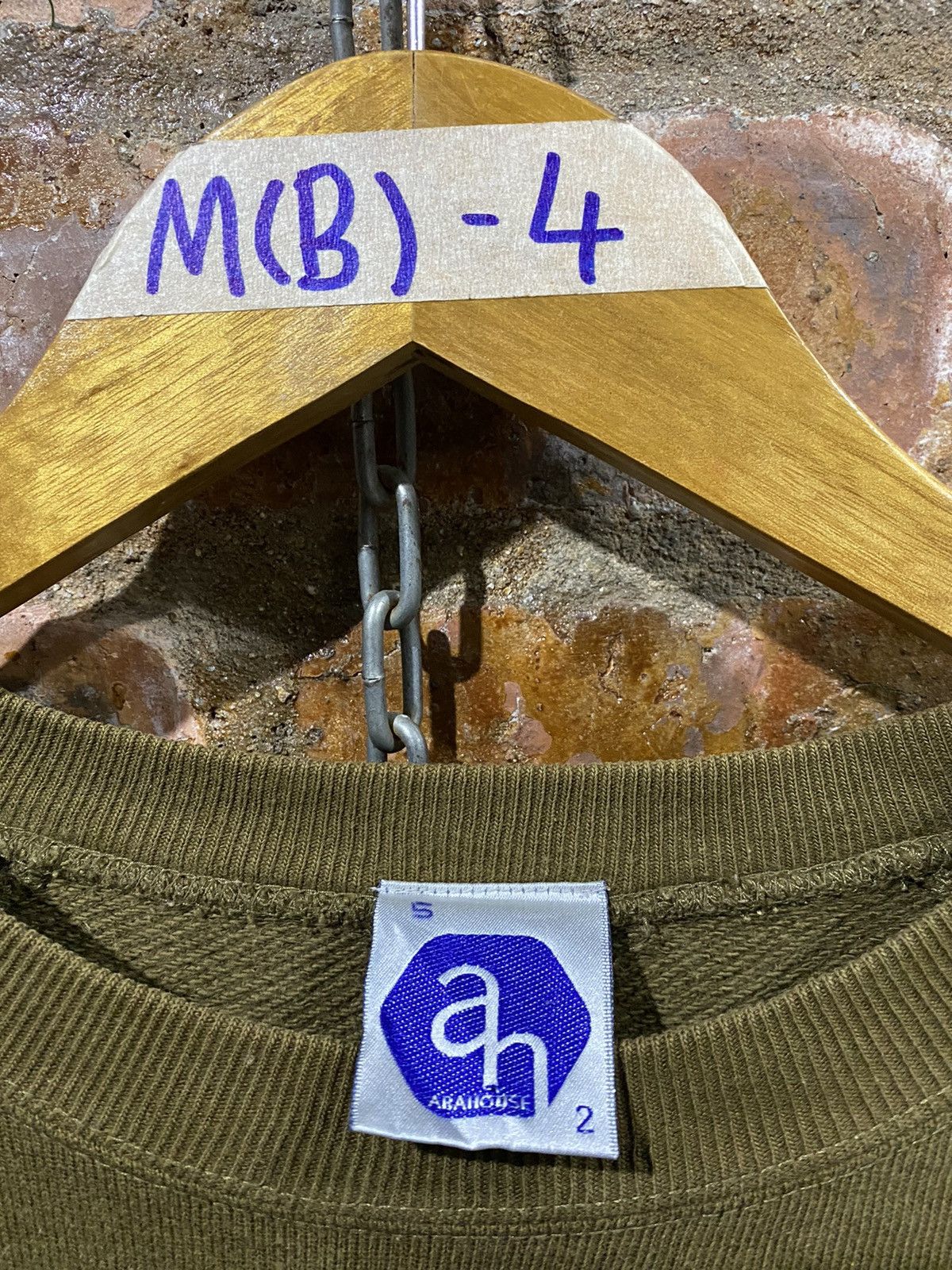 ABAHOUSE × Japanese Brand × Nepenthes 2000s Abahouse blue collar worker sweatshirt Size US M / EU 48-50 / 2 - 10 Thumbnail