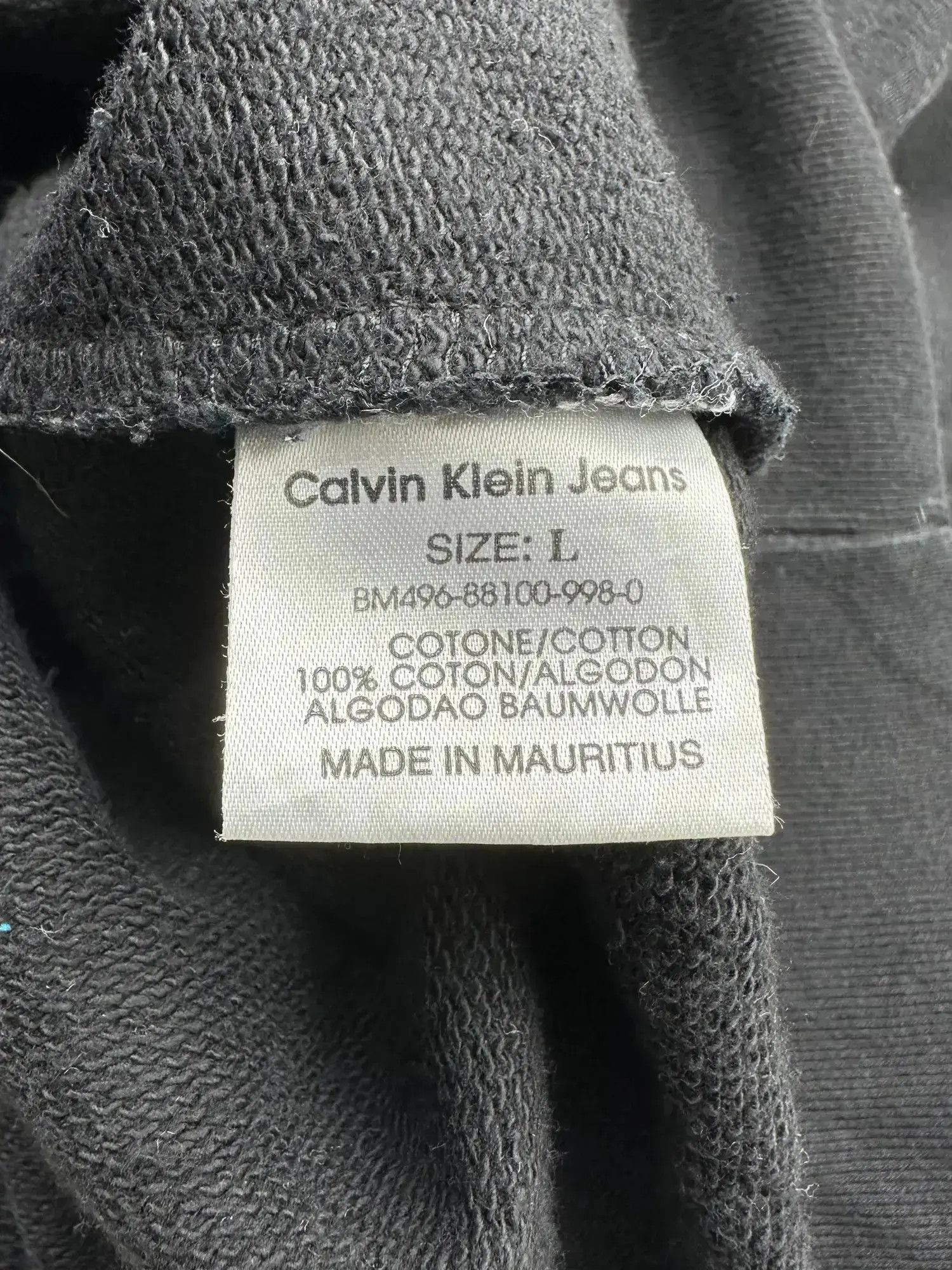 Calvin Klein Calvin Klein Vintage 90's Sweatshirt (29) Size US M / EU 48-50 / 2 - 5 Thumbnail