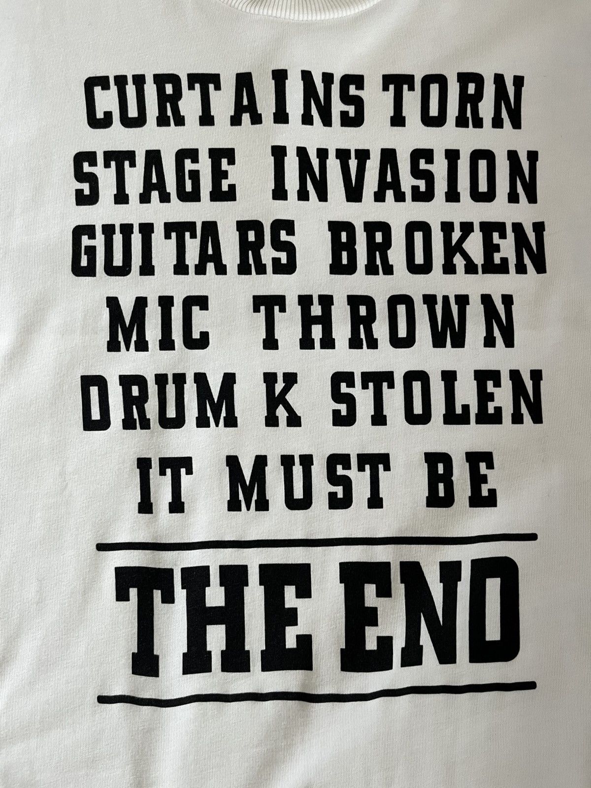 Hedi Slimane Hedi Slimane Dior Homme AW05 “The End” t shirt Size US S / EU 44-46 / 1 - 2 Thumbnail
