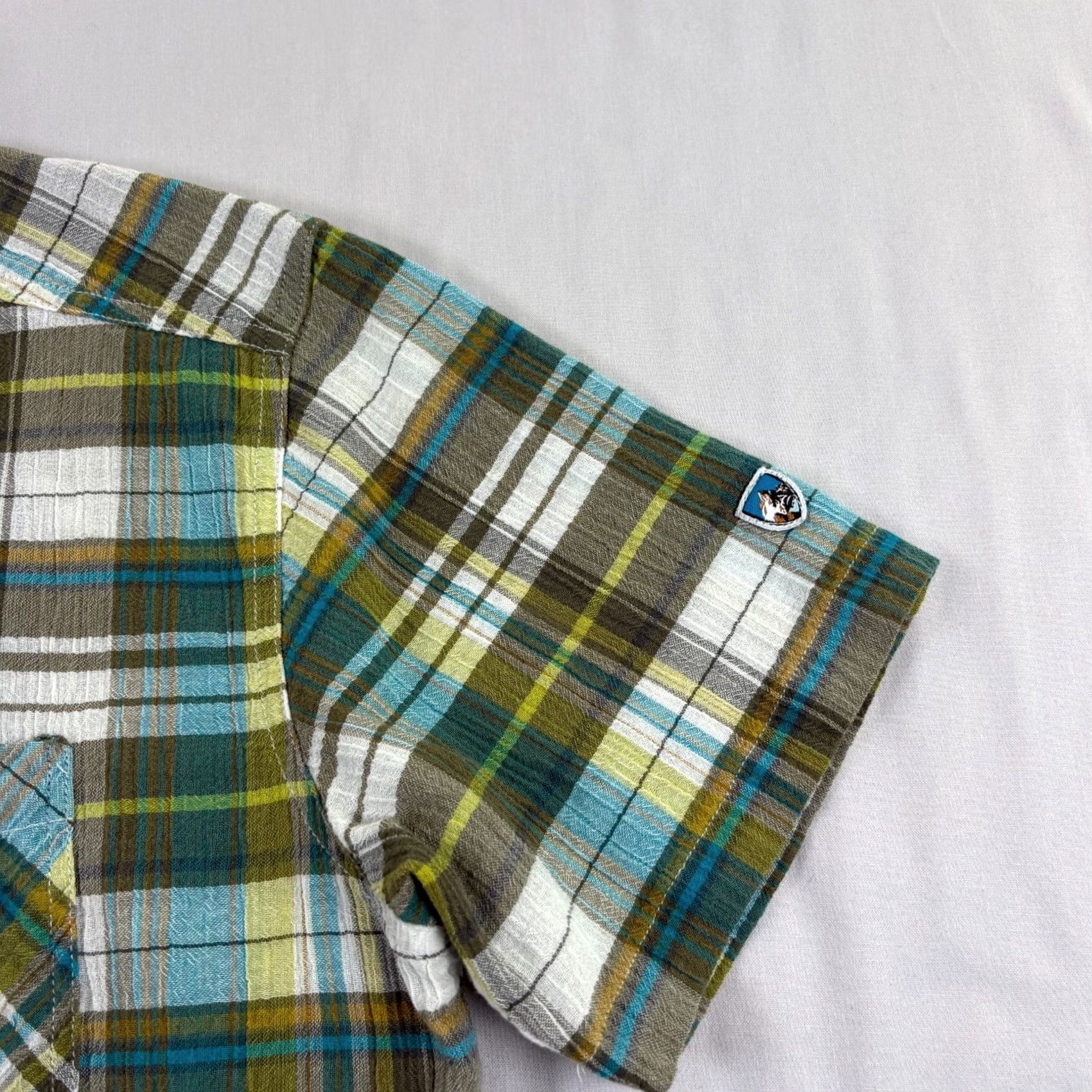 Vintage Kuhl Shirt Mens M Plaid Eluxur Button Up Organic Cotton Outdoor Hiking Camp Shirt Mens M Plaid Eluxur Button-Up Cotton Outdoor Camp Size US M / EU 48-50 / 2 - 4 Thumbnail