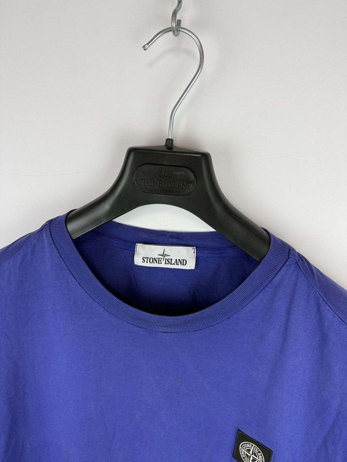 Stone Island Blue Stone Island t-shirt Size US XL / EU 56 / 4 - 4 Thumbnail