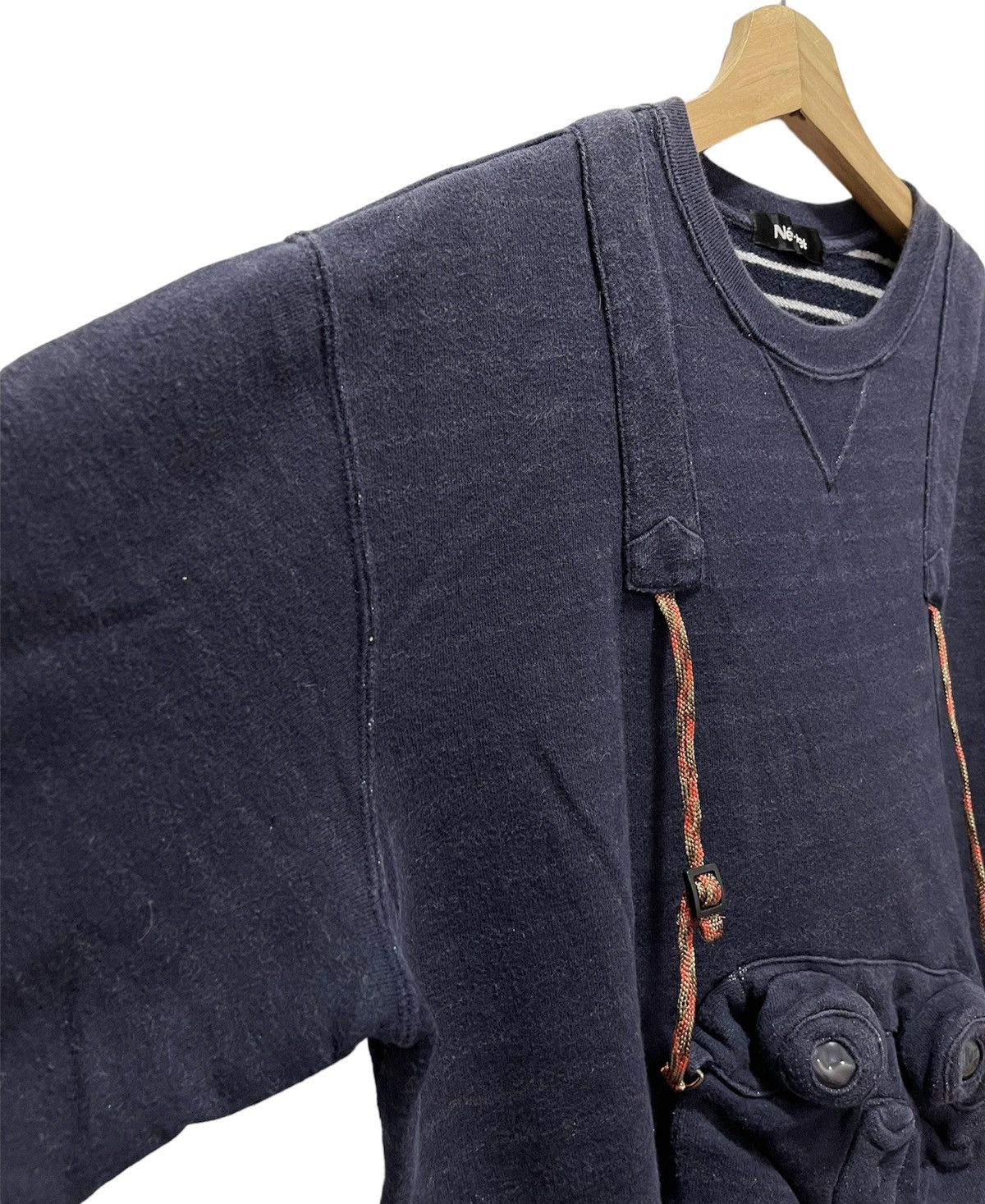 Issey Miyake Ne-Net By Issey Miyake Vintage Sweatshirt Size US S / EU 44-46 / 1 - 3 Thumbnail