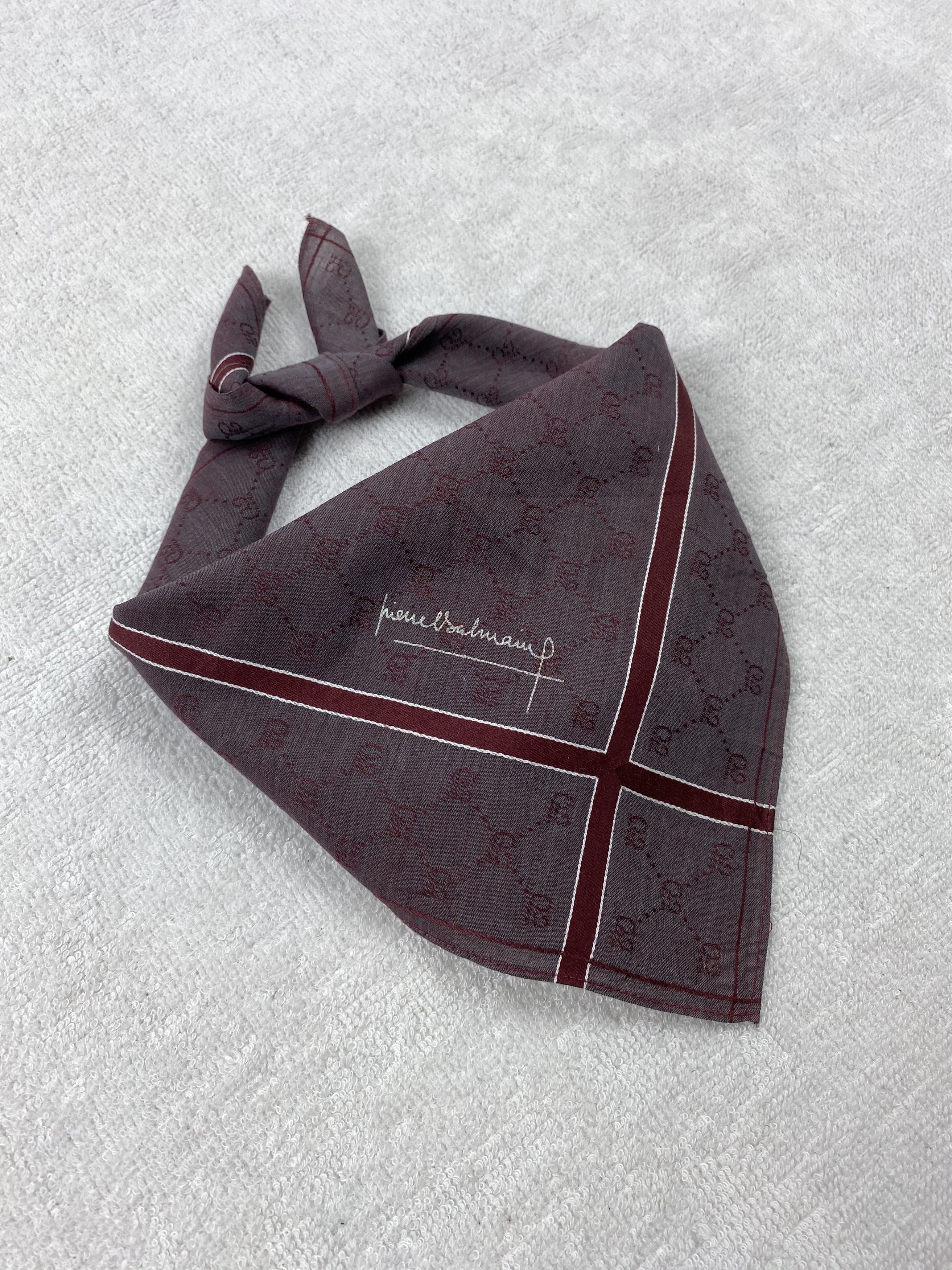 Pierre Balmain Pierre Balmain Handkerchief / Bandana / Neckerchief Size ONE SIZE - 1 Thumbnail