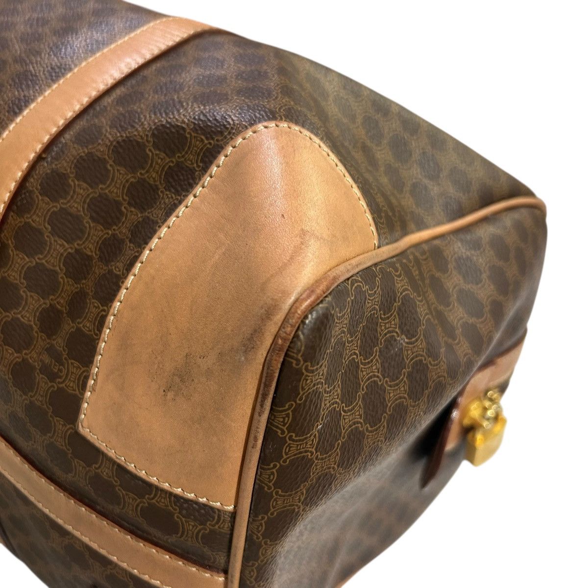 Celine × Vintage 🔥RARE🔥CELINE VINTAGE MONOGRAM DUFFLE TRAVEL BAG Size ONE SIZE - 17 Thumbnail