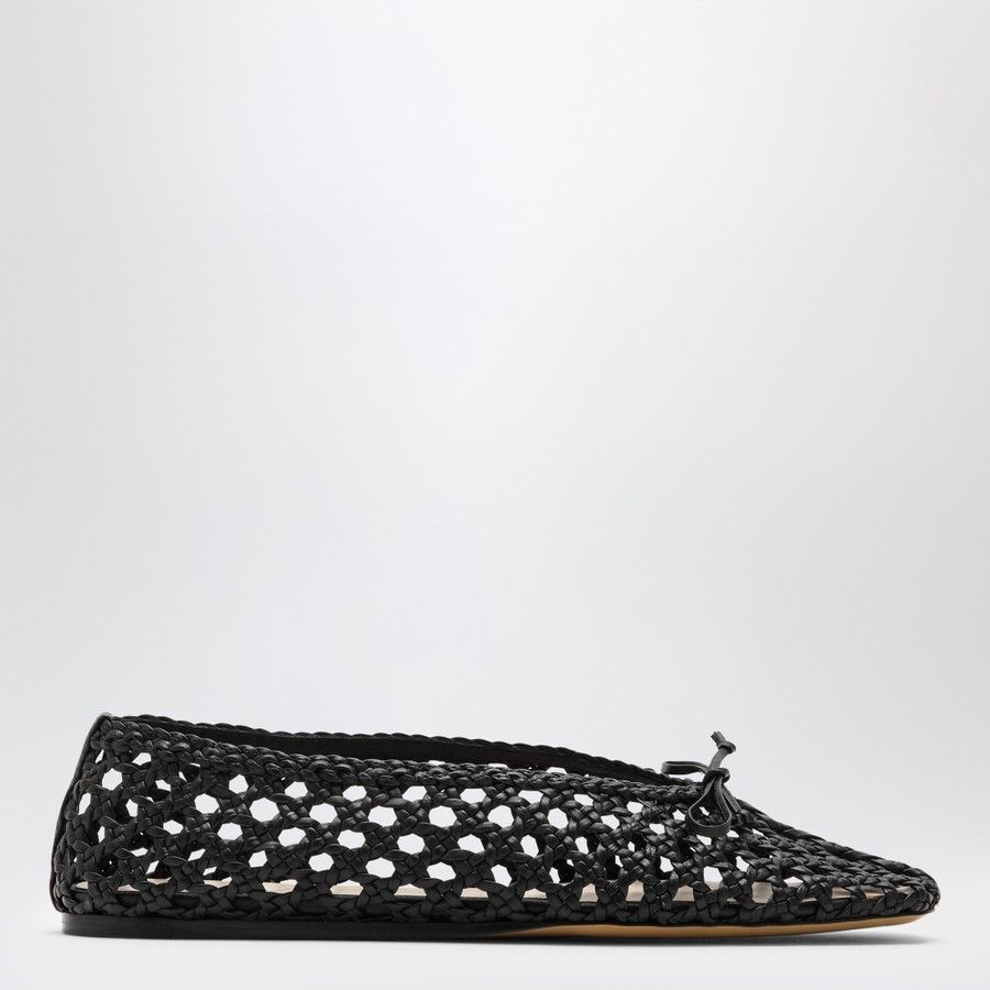 Le Monde Beryl o1d2blof0824 Woven Regency Ballerina in Black Size US 6.5 / IT 36.5 - 1 Thumbnail