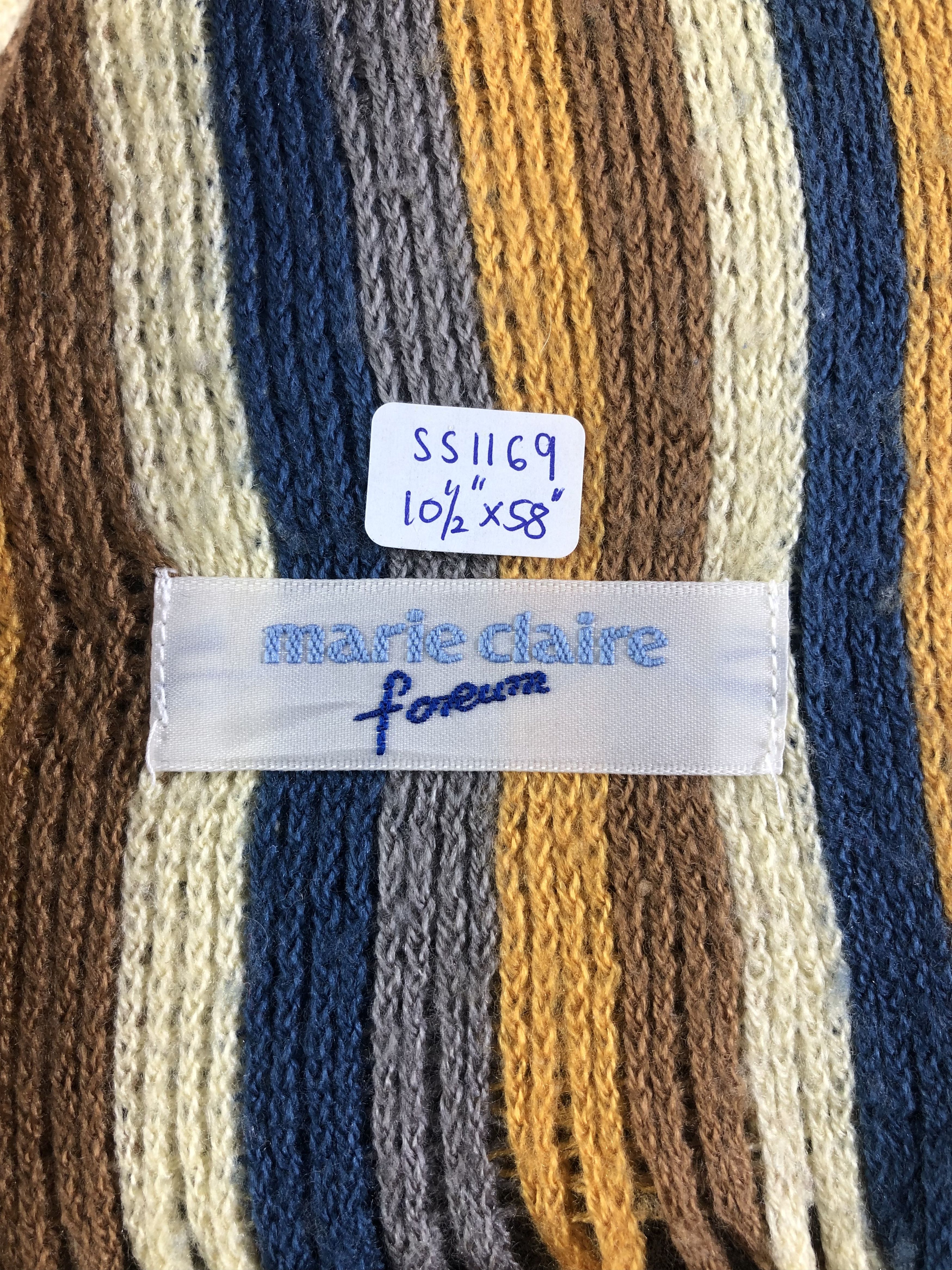 Vintage Marie Claire Scarf / Muffler / Neckwear Size ONE SIZE - 4 Thumbnail