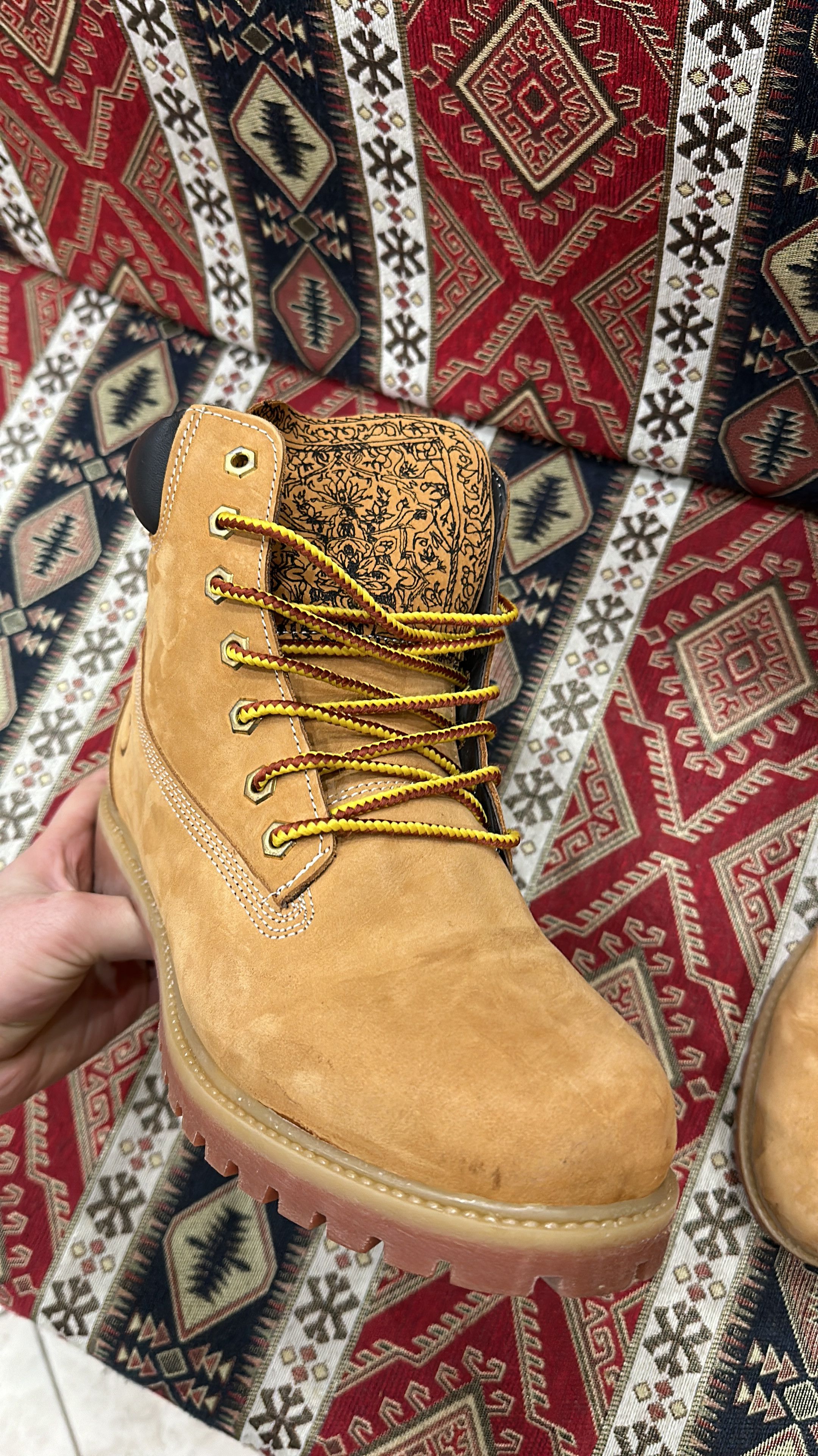 Derschutze Derschütze "yasmin v3" Boots Size 45 Timberland Style Size US 11 / EU 44 - 6 Thumbnail
