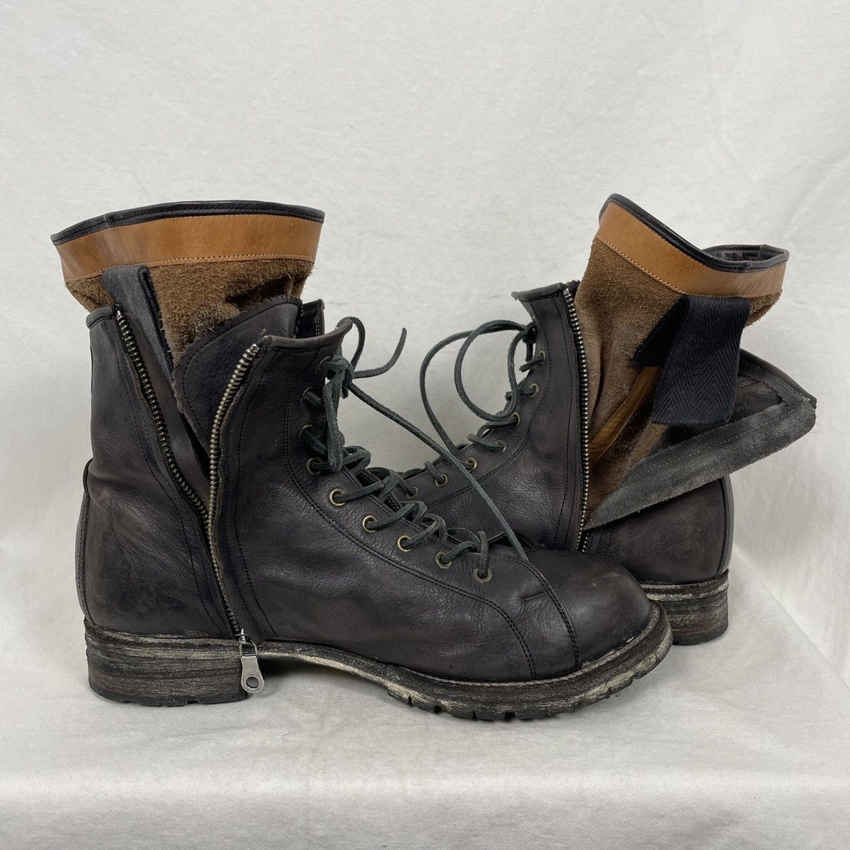 Maison MIHARA YASUHIRO MIHARA YASUHIRO LAYERED COMBAT BOOTS Size US 9 / EU 42 - 7 Thumbnail