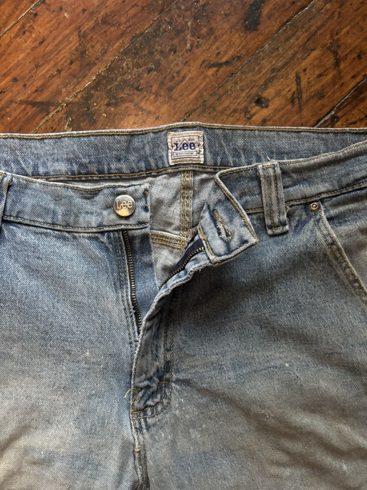 Lee Destroyed Carpenter Pants Size US 32 / EU 48 - 6 Thumbnail
