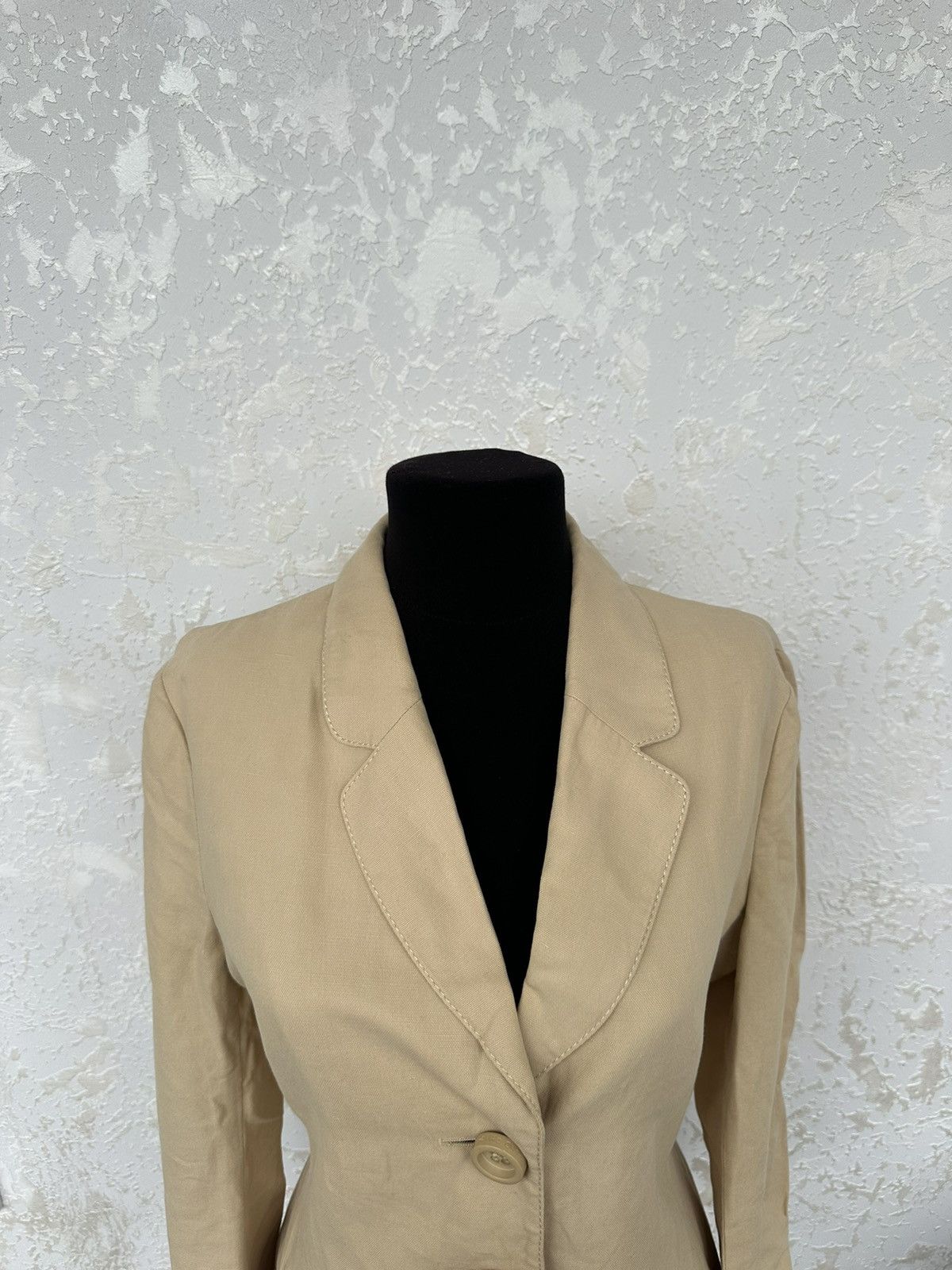 Moschino Moschino CheapandChic blazer women Beige size Usa 10 Size L / US 10 / IT 46 - 3 Thumbnail