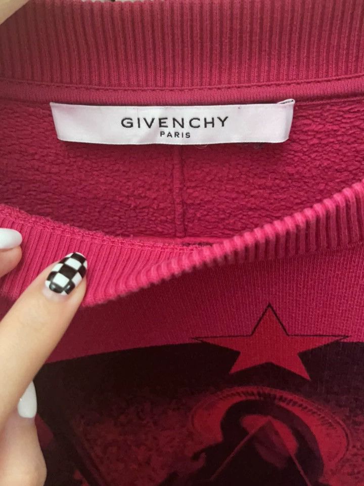 Givenchy Givenchy Limited Edition Rose Red Hoodie, Lined with Fleec Size US XS / EU 42 / 0 - 5 Thumbnail
