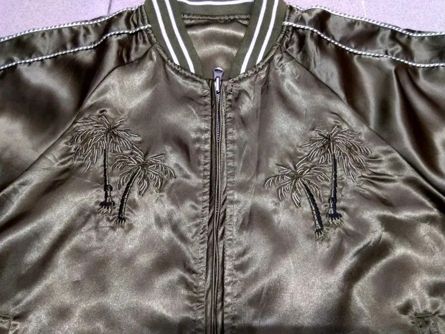 Vintage Hawaii Reversible Embroidery Sukajan Jacket Size US S / EU 44-46 / 1 - 7 Thumbnail