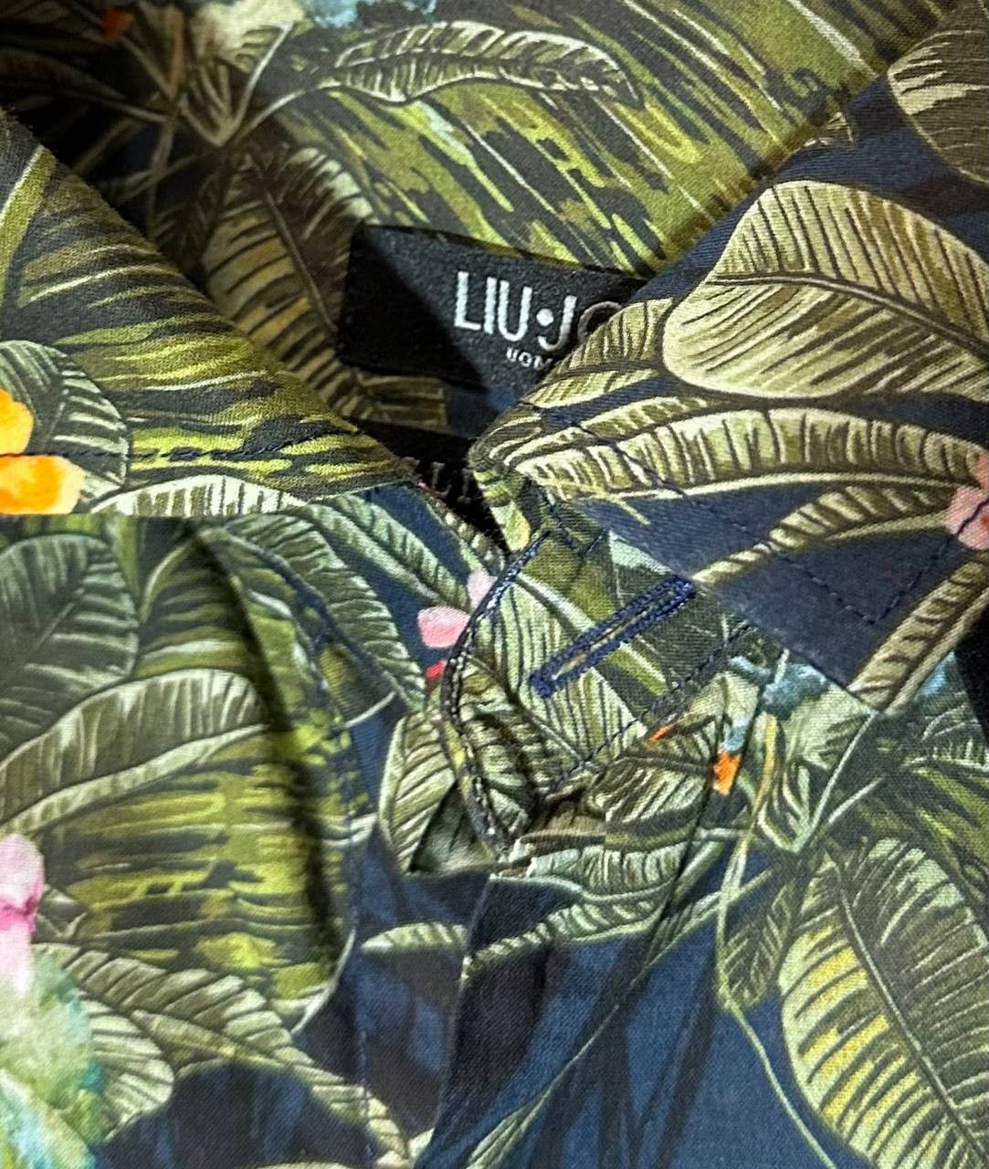 Liu Jo Liu-Jo buttons Shirt Safari Floral Hawaii Multicolor Size US L / EU 52-54 / 3 - 4 Thumbnail