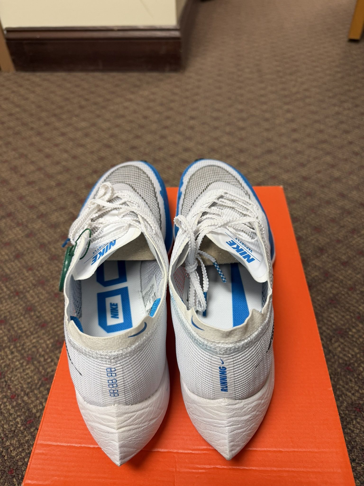Nike ZoomX Vaporfly NEXT% 2 'White Photo Blue'- SIZE 10 Size US 10.5 / EU 43-44 - 3 Thumbnail