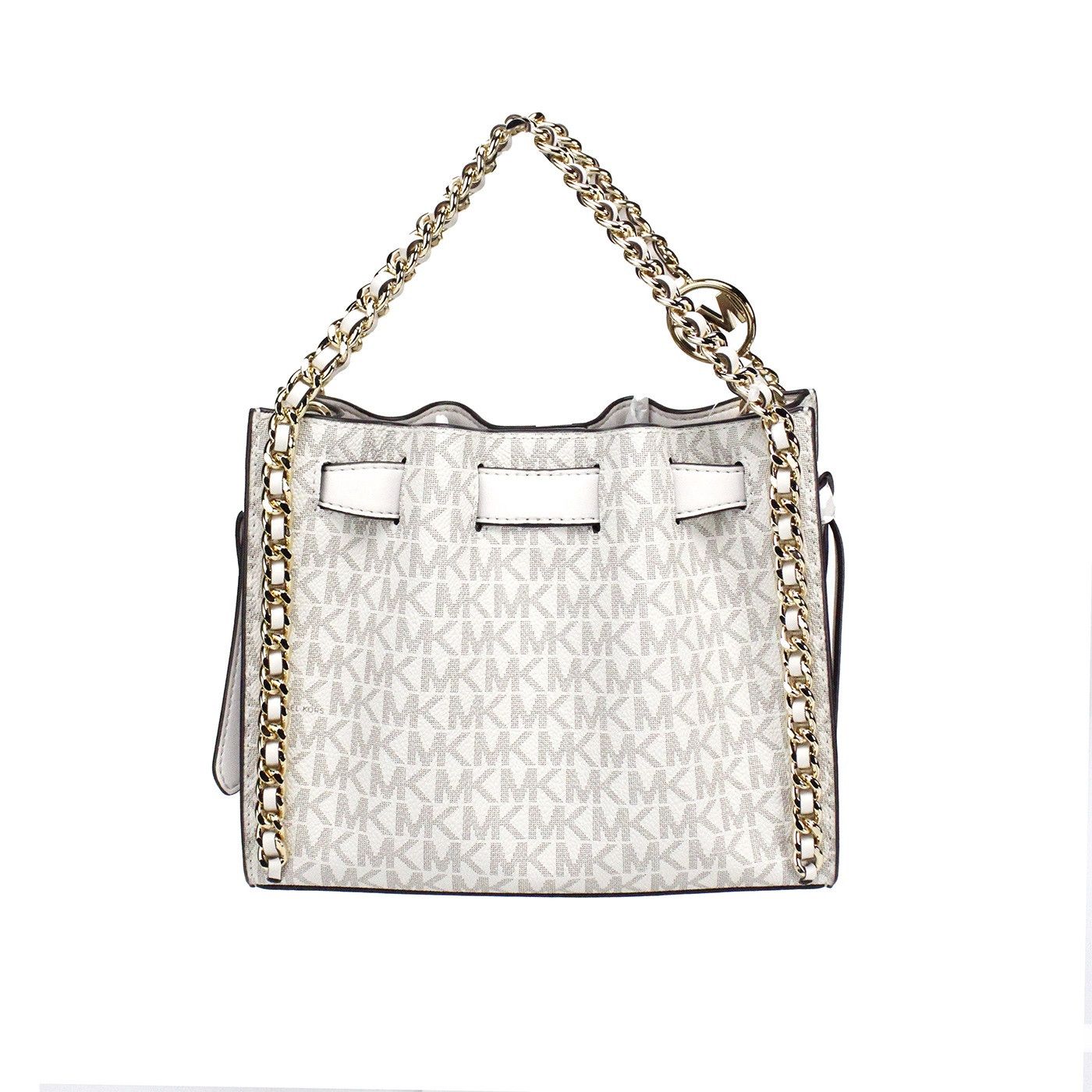 Michael Kors Michael Kors Mina Small Belted PVC Chain Inlay Crossbody Bag Size ONE SIZE - 2 Thumbnail