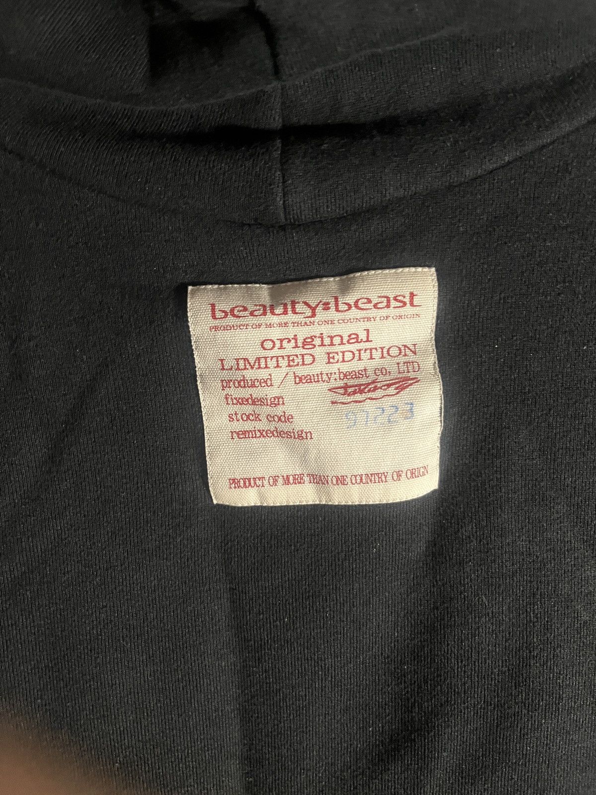 Beauty Beast Beauty:Beast „Veins“ hoodie Size US M / EU 48-50 / 2 - 3 Thumbnail