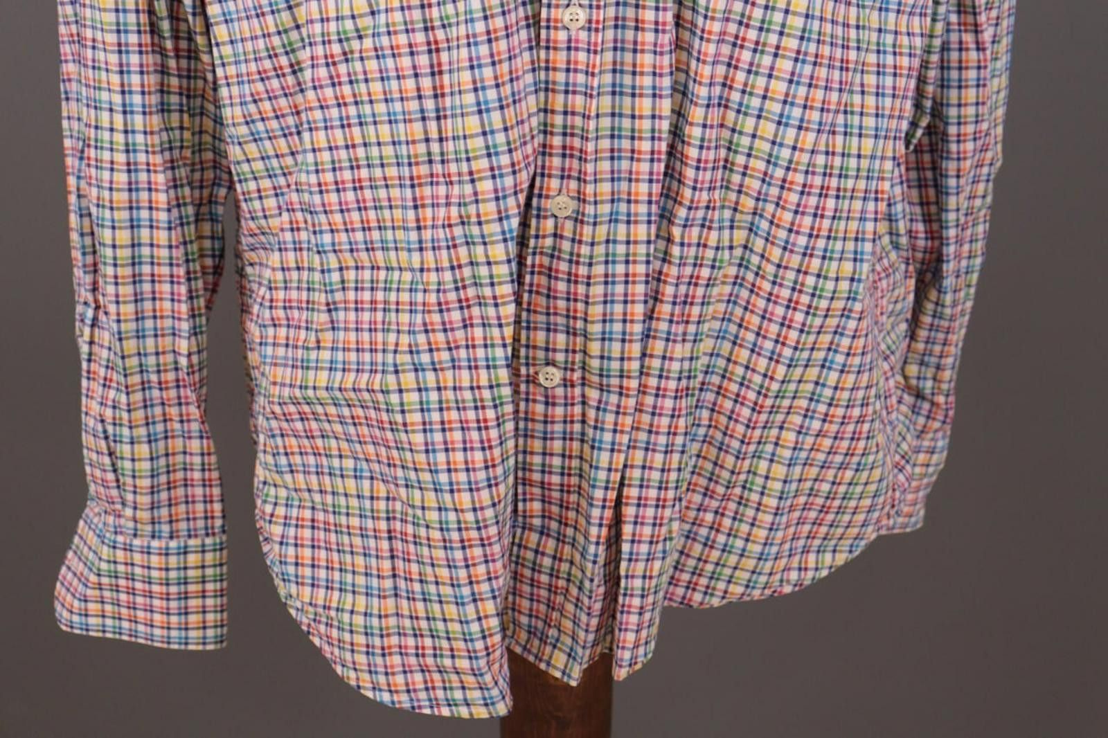 Paul & Shark Paul & Shark Multi Plaid Cotton Collared Shirt Dress Size 43 Size M / US 6-8 / IT 42-44 - 3 Thumbnail