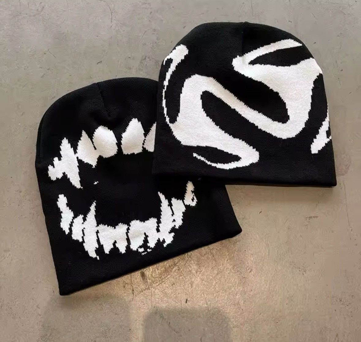 Other black and white y2k beanie Size ONE SIZE - 2 Thumbnail