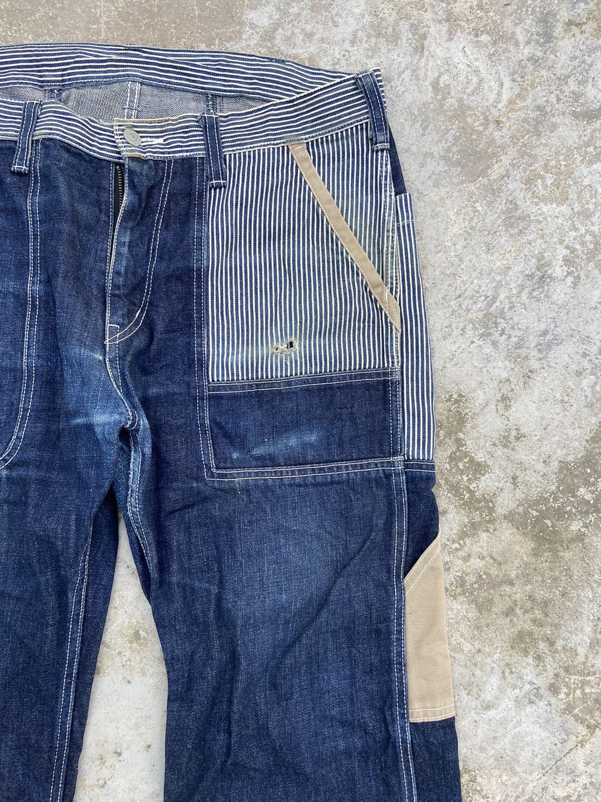 KOJIMA GENES Kojima Genes work wear jeans hickory Size US 36 / EU 52 - 3 Thumbnail