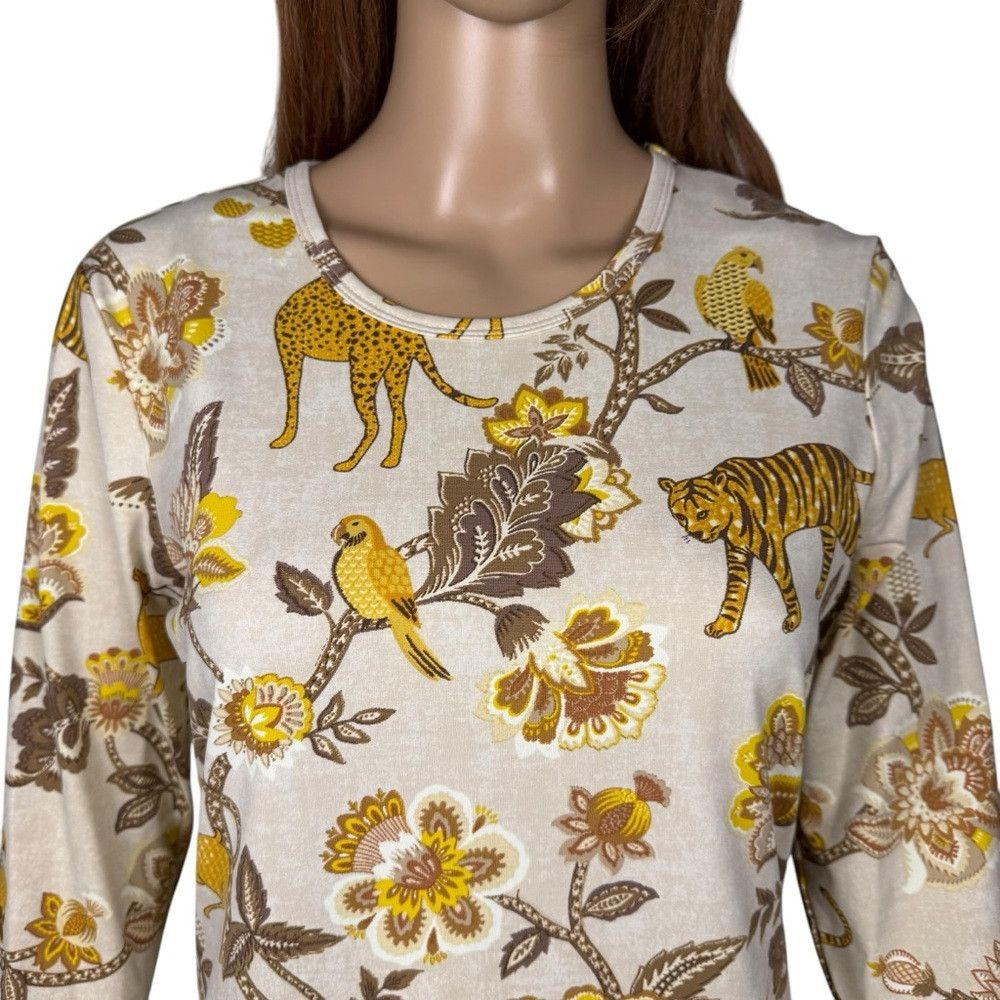 J.McLaughlin NWT New $178 J.McLaughlin Signature Sand Gold Tigris Knit 3 Size M / US 6-8 / IT 42-44 - 3 Thumbnail