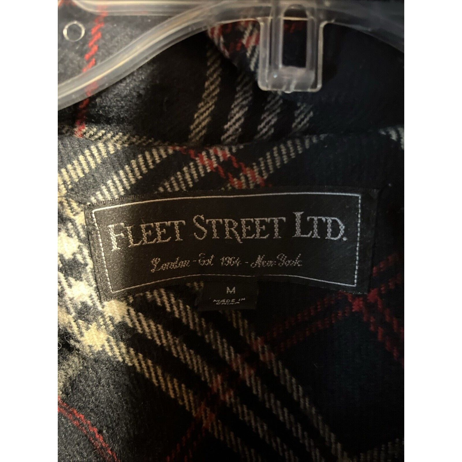 Other Fleet Street Ltd Wool Blend Hooded Coat Jacket Medium Gray Size M / US 6-8 / IT 42-44 - 3 Thumbnail