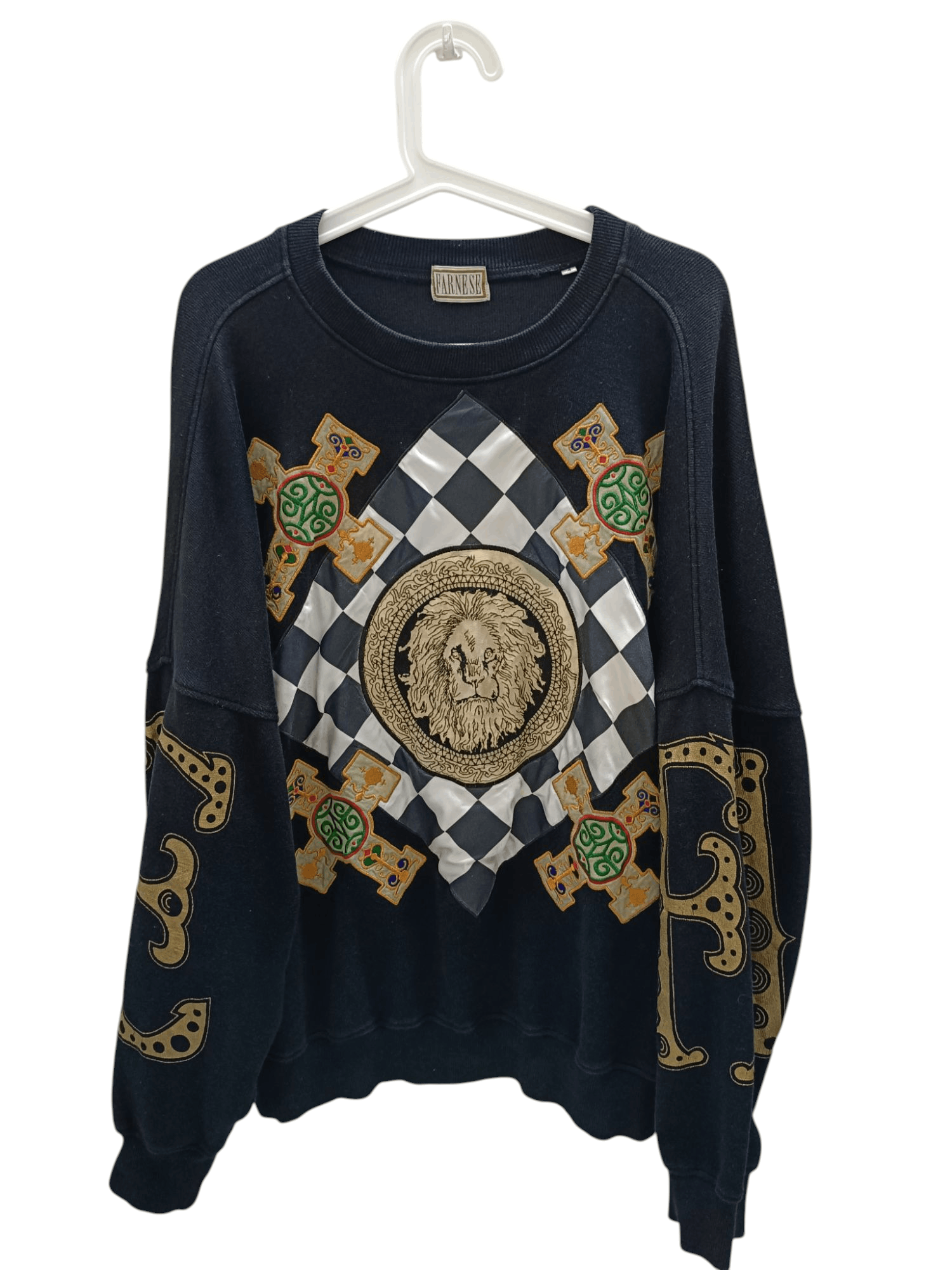 Vintage Vintage Farnese lion graphic sweatshirt. Size US XL / EU 56 / 4 - 1 Thumbnail