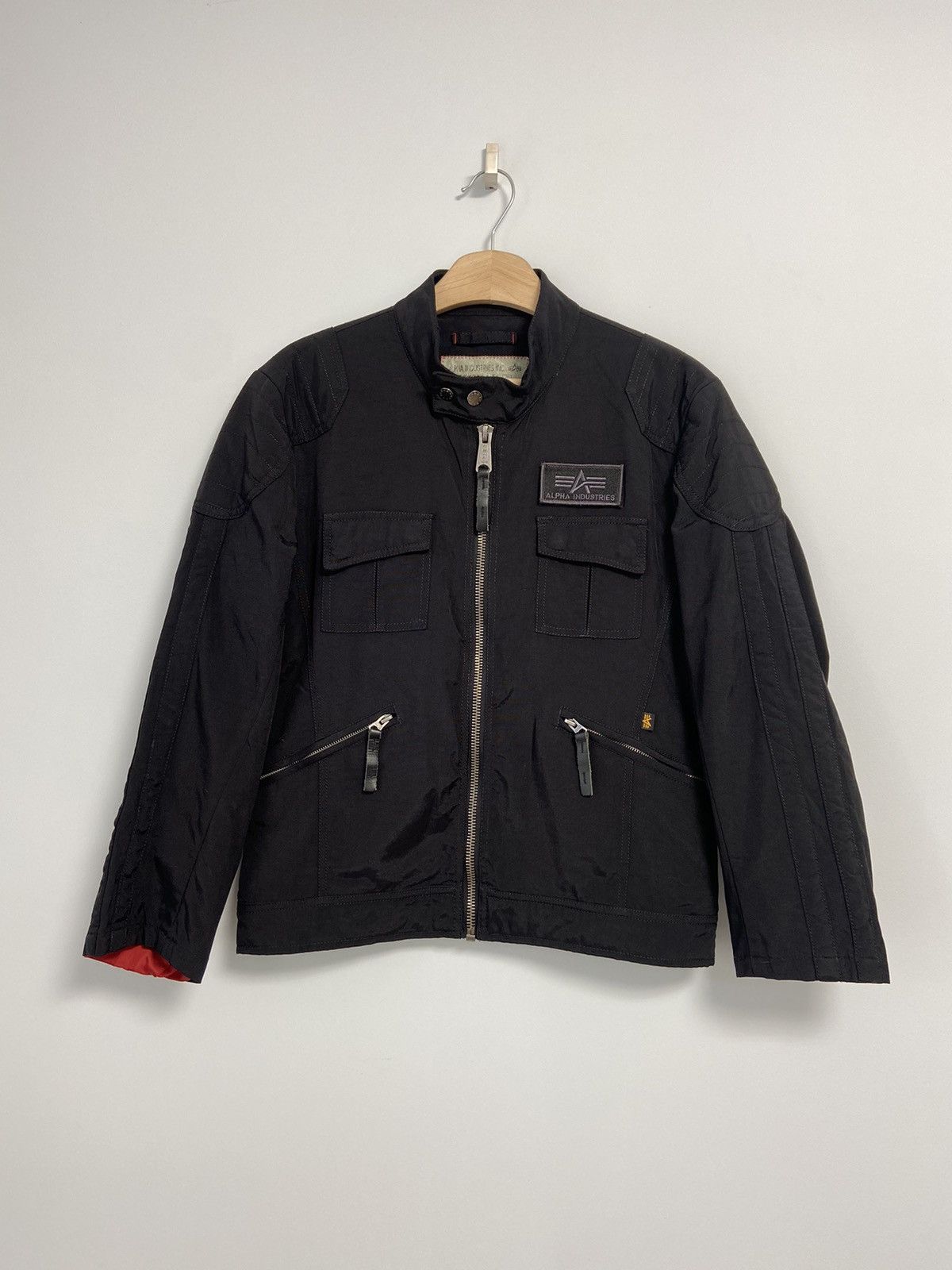 Alpha Industries Alpha industries Vintage Jacket Big Logo Size M / US 6-8 / IT 42-44 - 1 Thumbnail