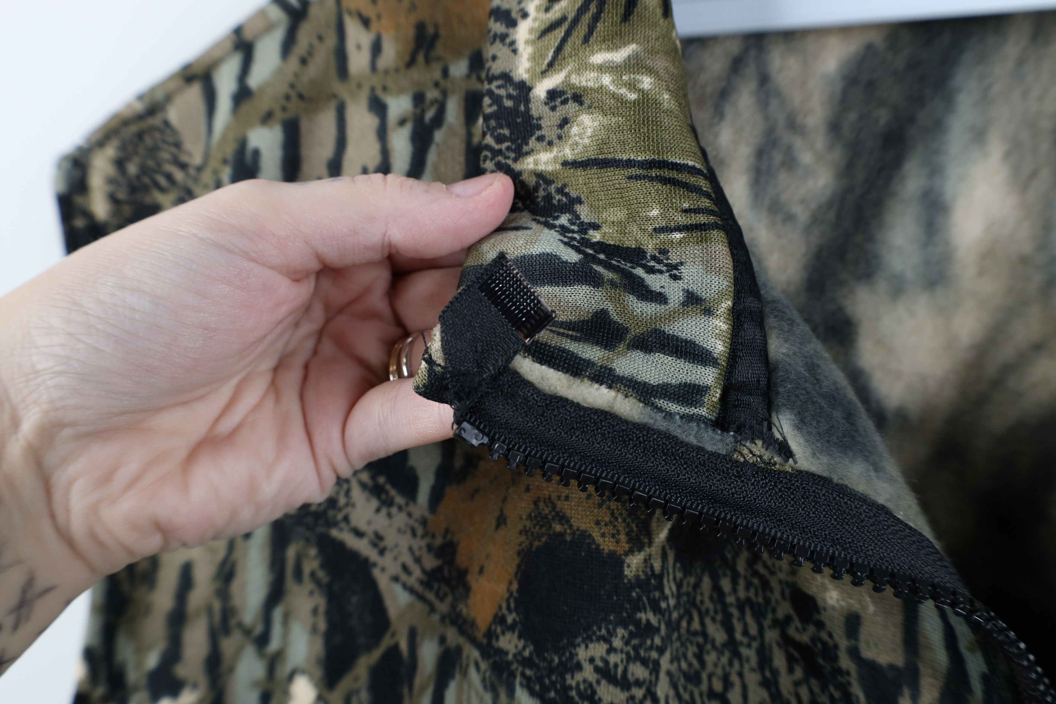 Vintage Vintage 90s Streetwear Cloth Camouflage Full Zip Vest Jacket Size US XXL / EU 58 / 5 - 5 Thumbnail