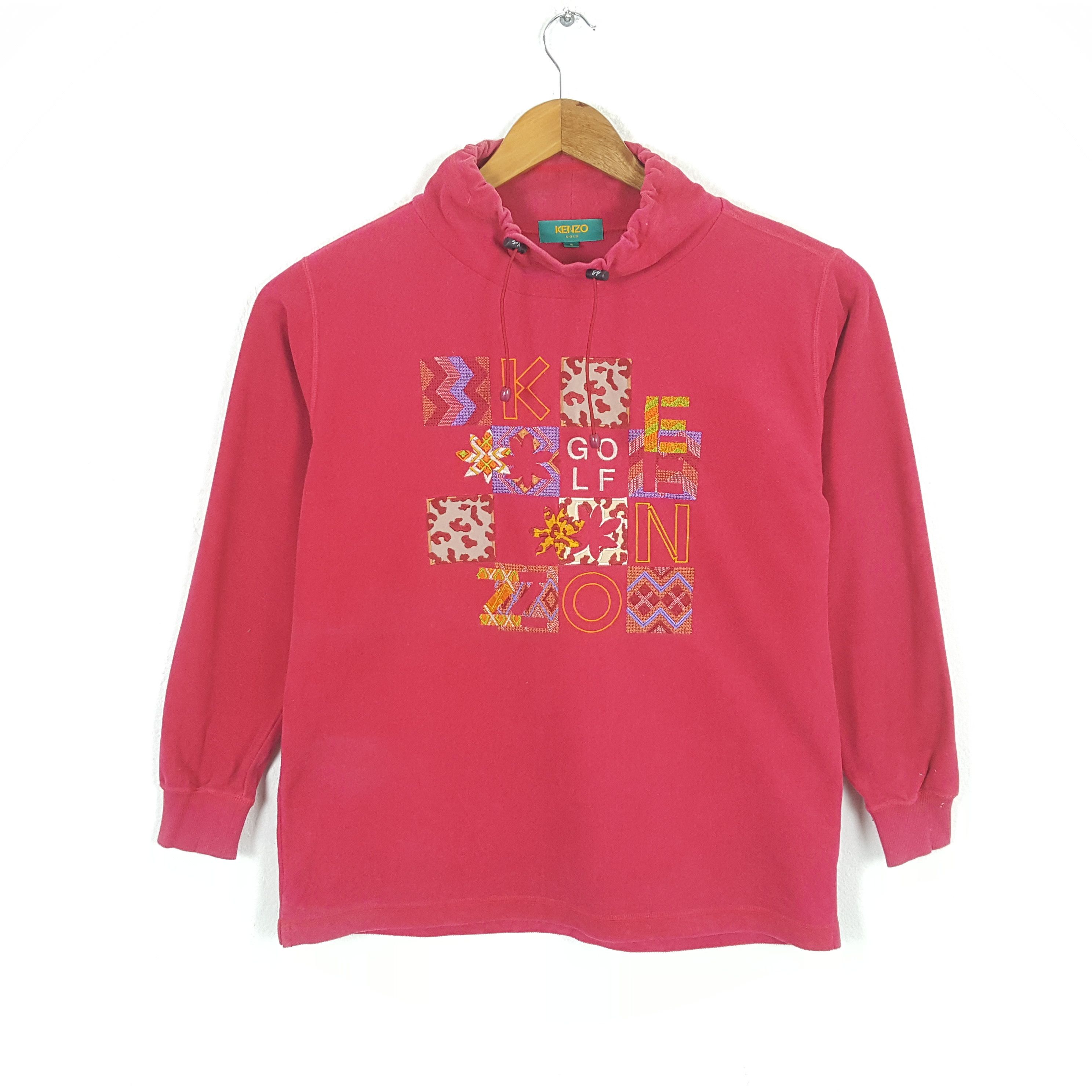 Japanese Brand × Kenzo × Vintage Vintage KENZO GOLF Japanese Fashion Brand Sweatshirt Size US M / EU 48-50 / 2 - 1 Thumbnail