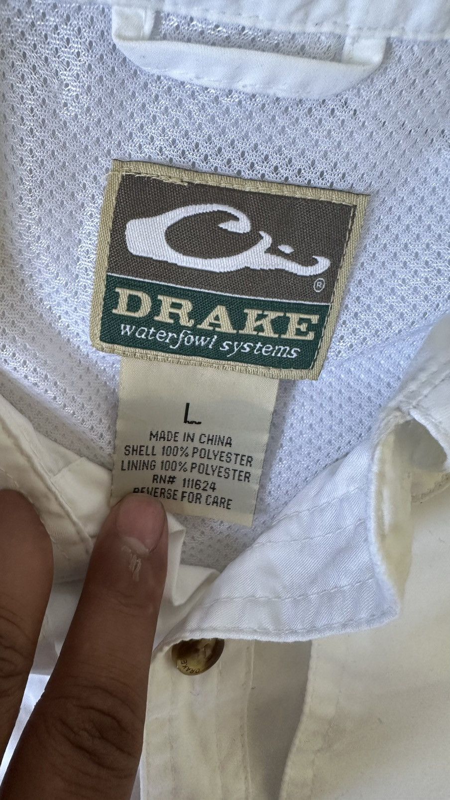 Drake VINTAGE DRAKE OUTDOOR SHIRT Size US L / EU 52-54 / 3 - 9 Thumbnail