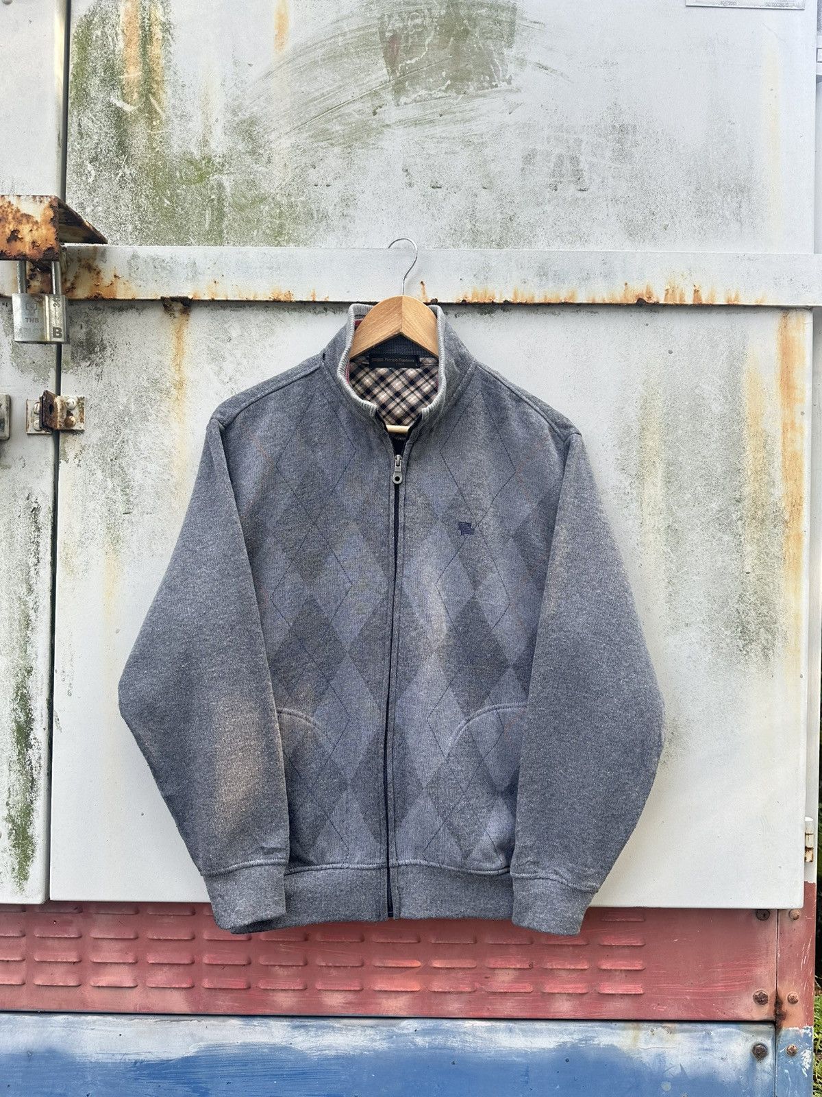 Vintage 👹Patrizio Francesca Italy Sweat Zipper Jacket Size US M / EU 48-50 / 2 - 1 Thumbnail