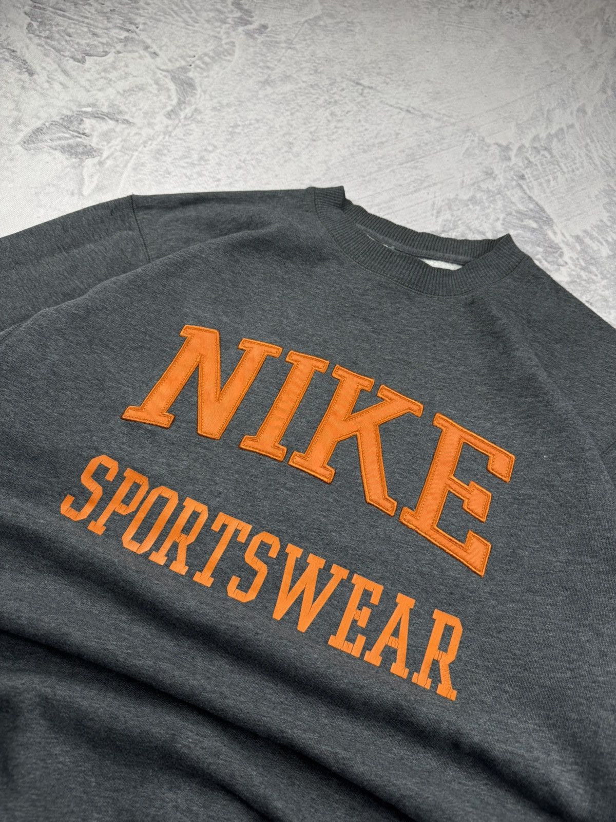 Nike × Vintage NIKE VINTAGE CENTER LOGO OVERSIZE BOXY SWEATSHIRT Size US L / EU 52-54 / 3 - 4 Thumbnail