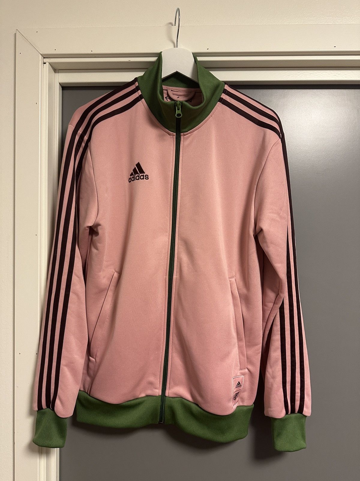 Adidas × Nigo Pink and green Adidas by Nigo Japan national team zip up Size US S / EU 44-46 / 1 - 1 Thumbnail